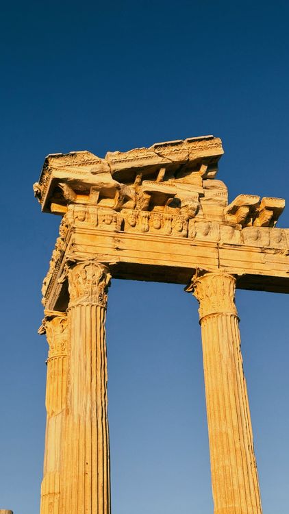 Ancient Roman Temple Ruins in Antalya · Free Stock Photo