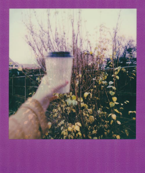 Person Holding Cup of Coffee