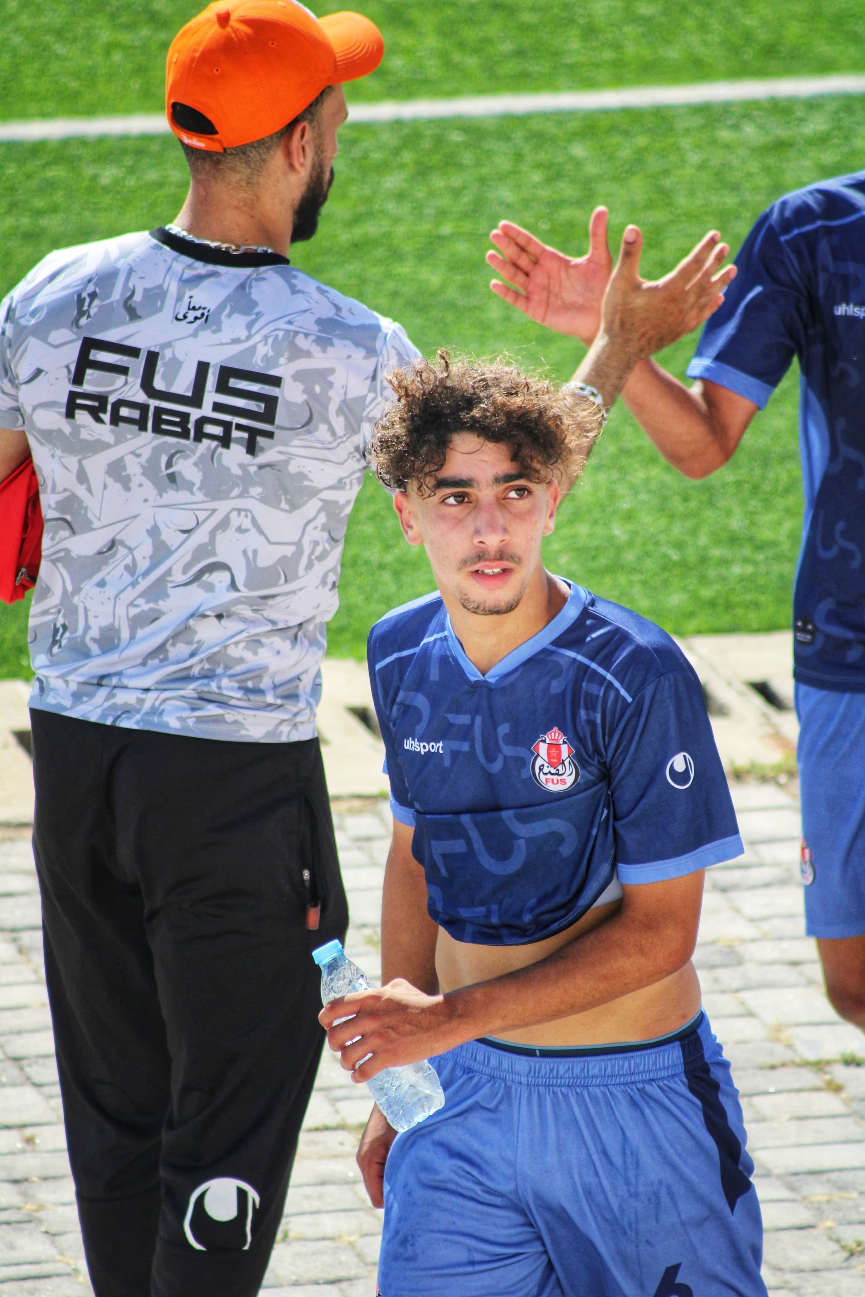 Youth Soccer Team in Rabat Celebrating Victory