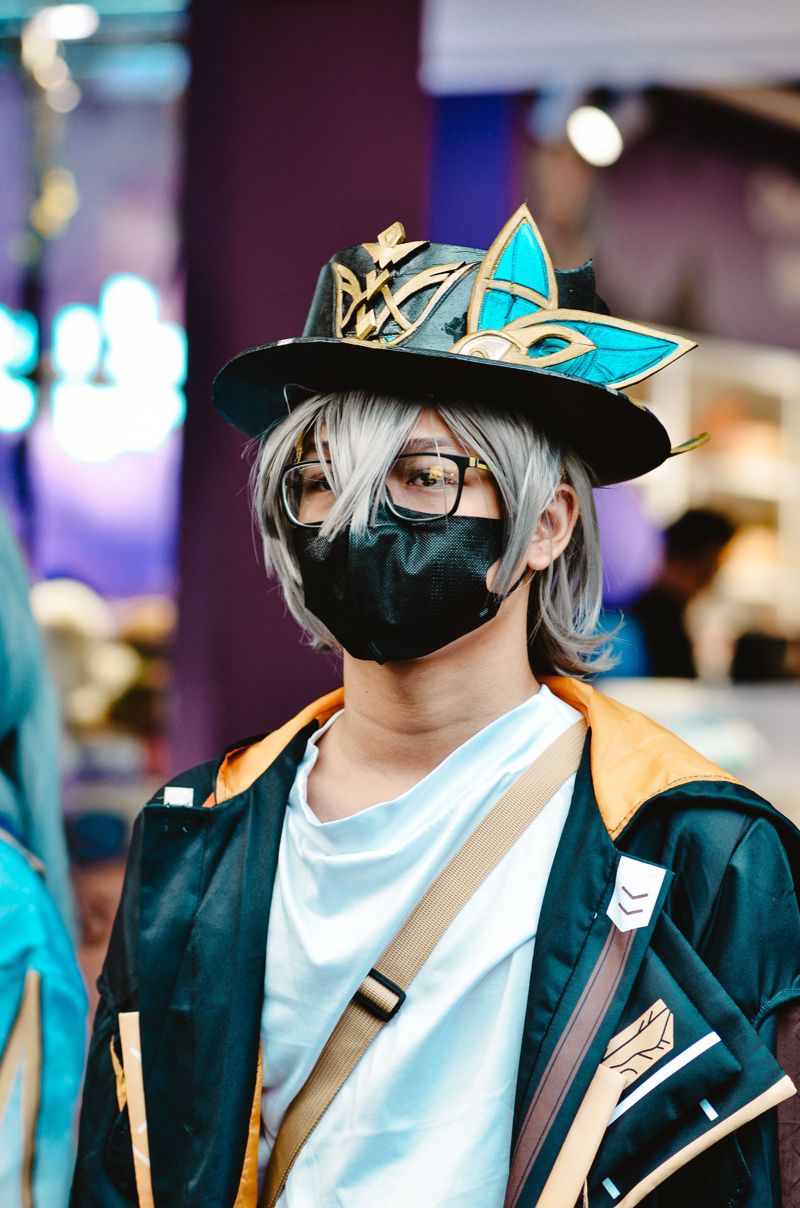 Anime Cosplayer in Bandung Event Outdoors