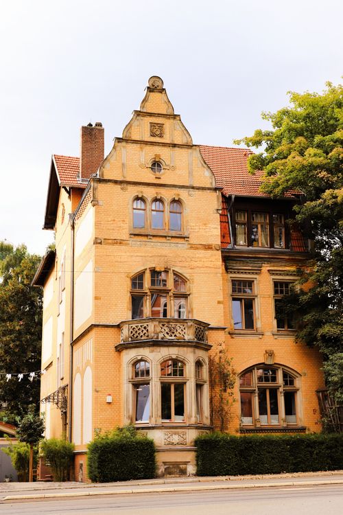 Free Charming old house with classic architecture in Kassel, Germany. Stock Photo