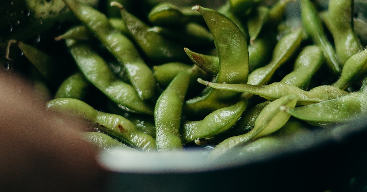 How to cook frozen edamame beans in microwave