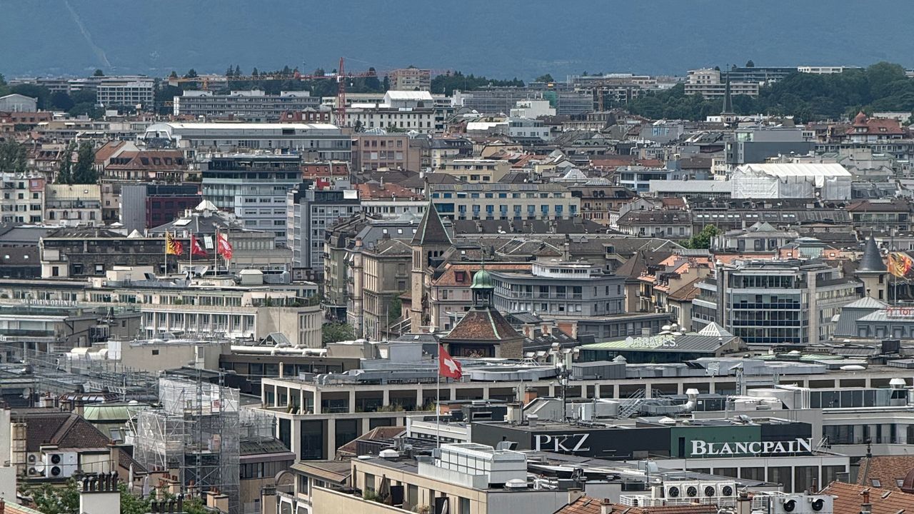 Geneva, Switzerland skyline