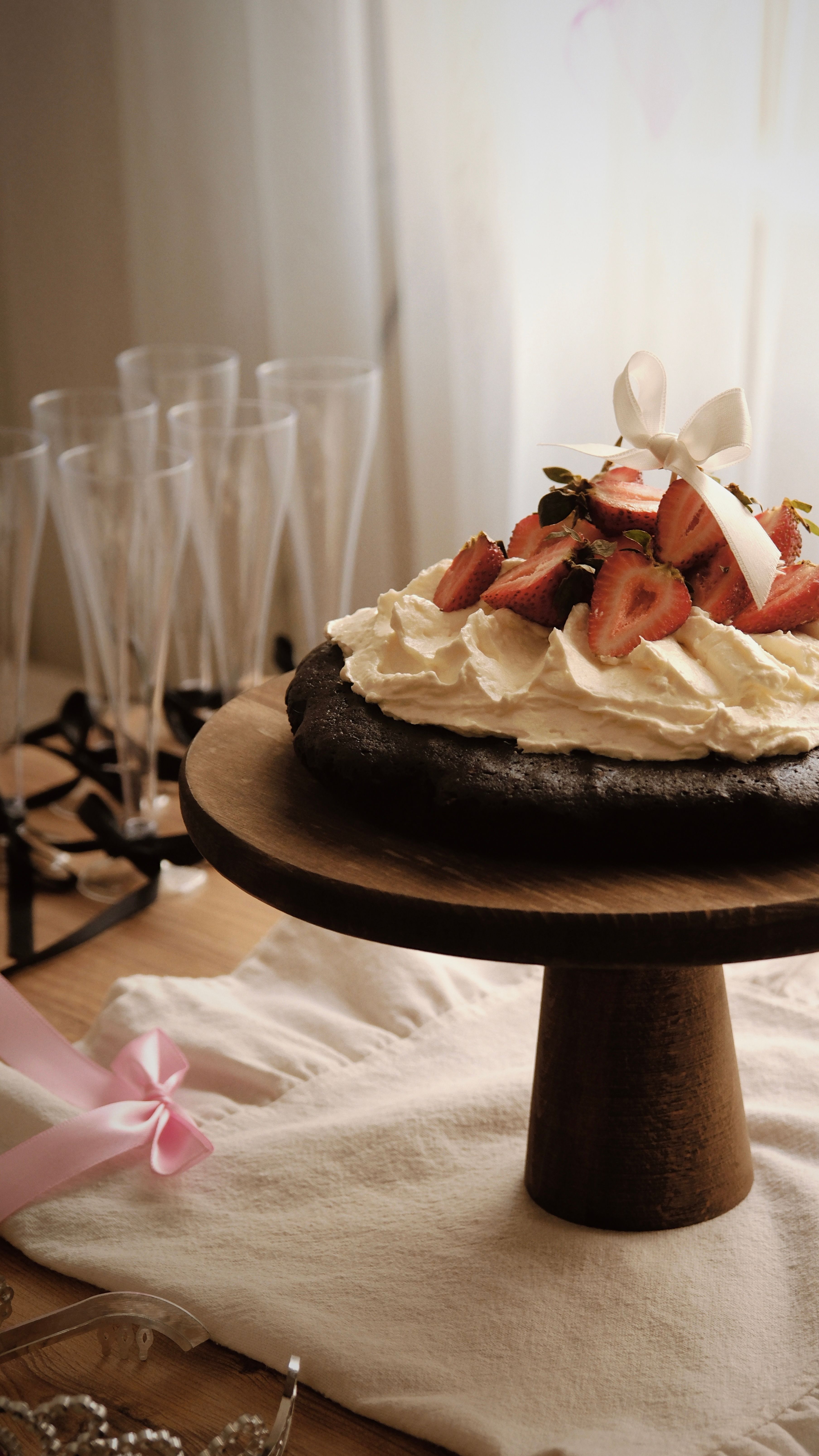 Doce artesanal de chocolate com acabamento sofisticado