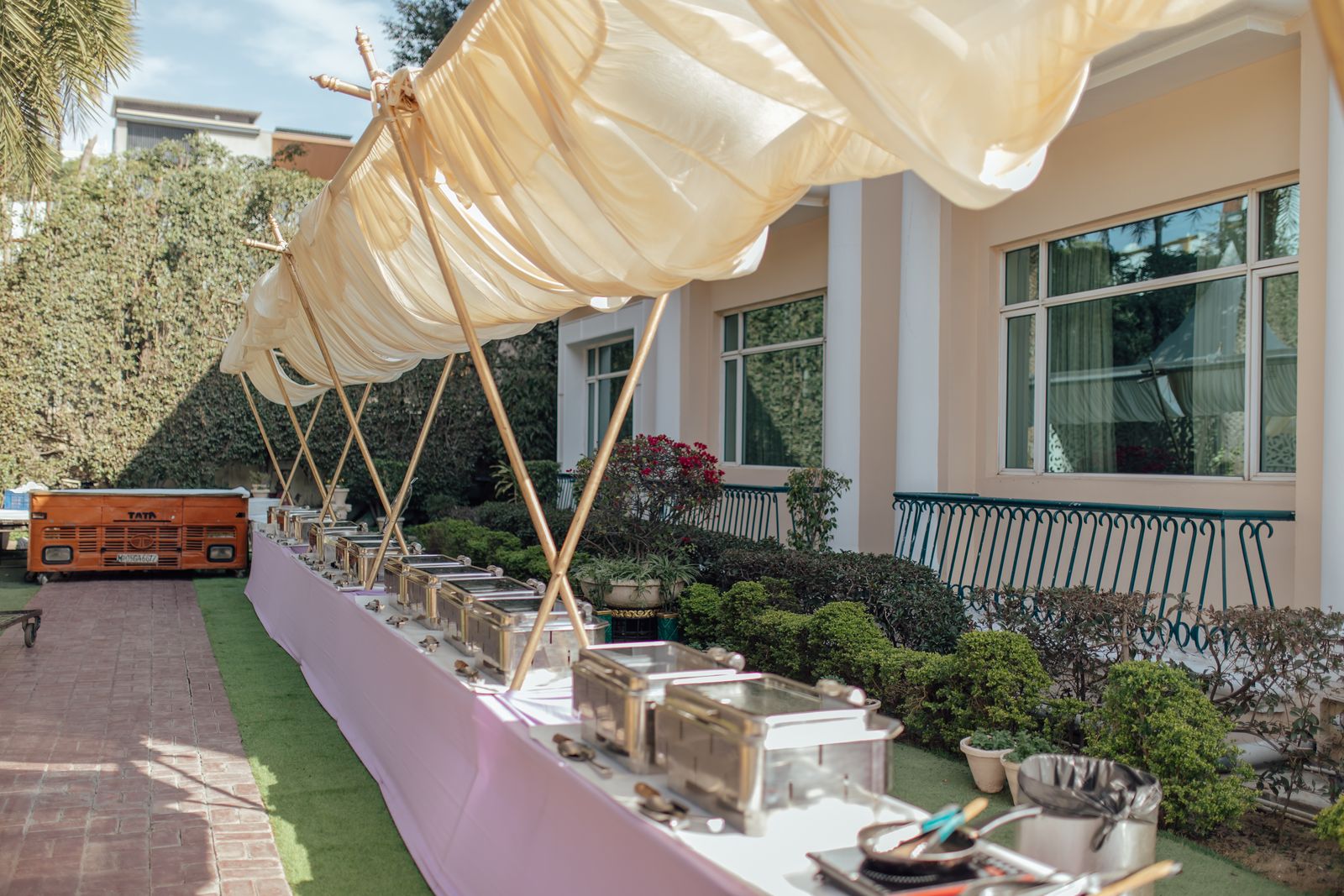 Catering event spread