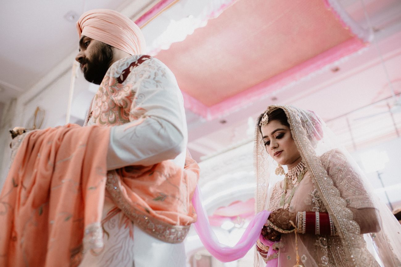 Wedding videographer filming a ceremony in Indore
