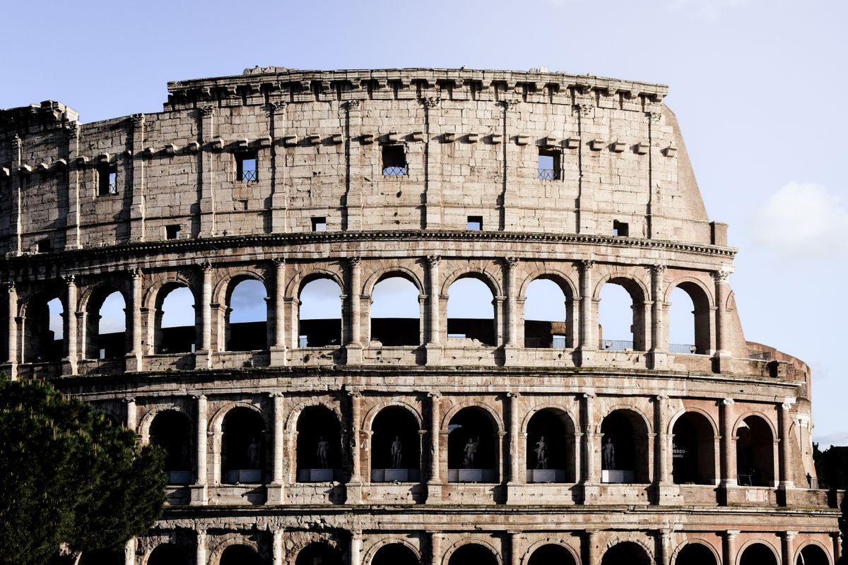 Rome Colosseum ancient Italy iconic