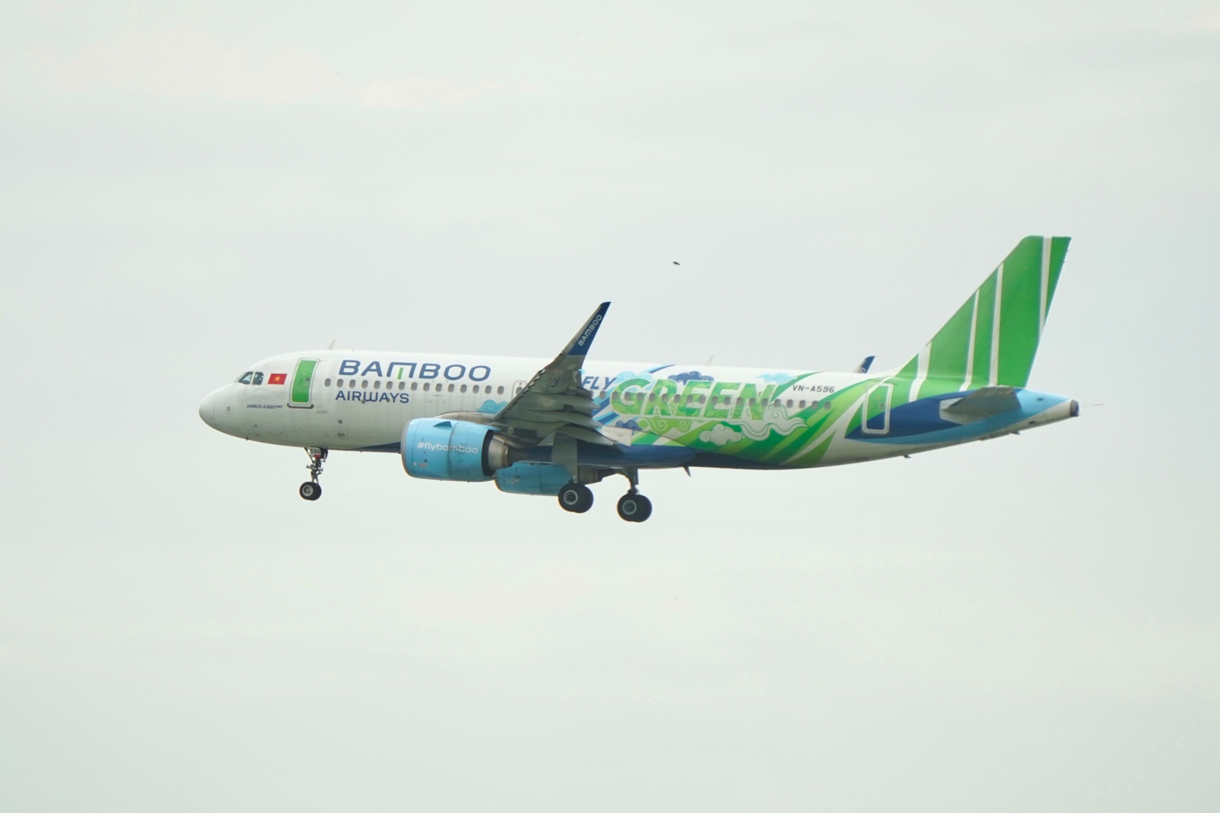 Airline staff demonstrating eco-friendly practices onboard