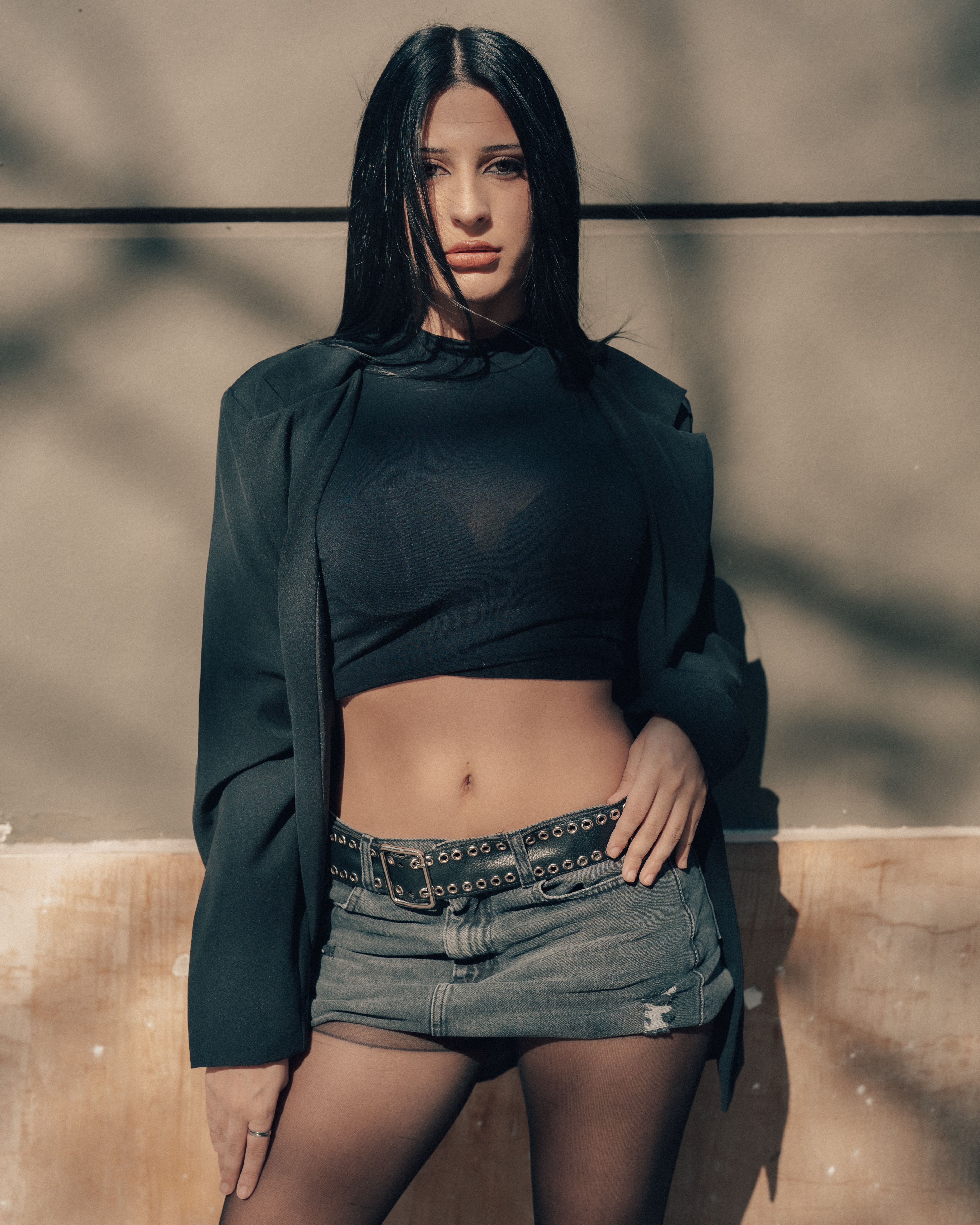 Casual Portrait of Woman in Sunlight