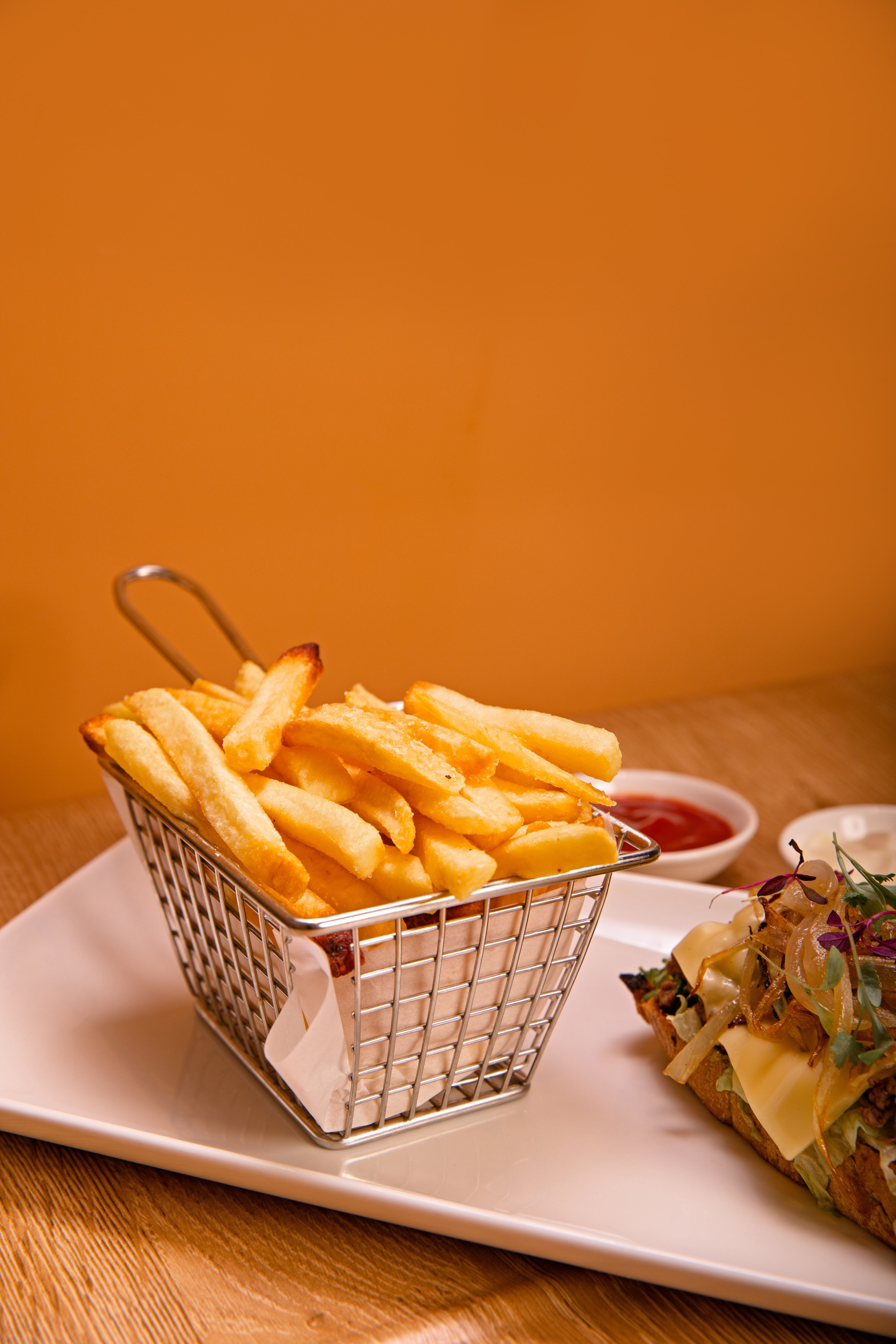 Batata com Cheddar e Bacon