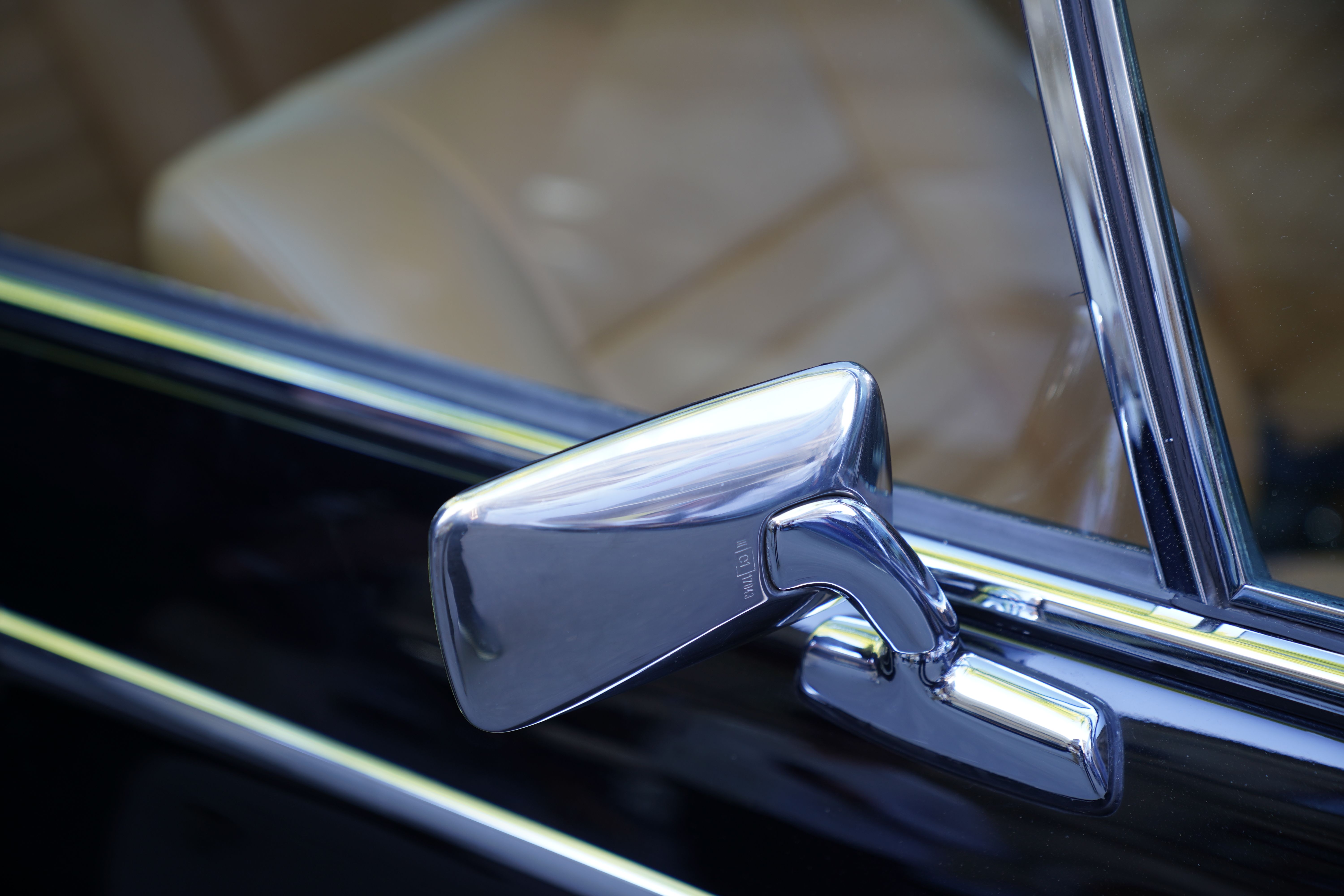 Rear Windshield of a Cadillac Coupe Car · Free Stock Photo