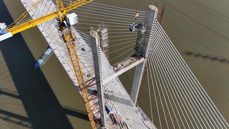 Representative photo of a bridge/flyover under construction