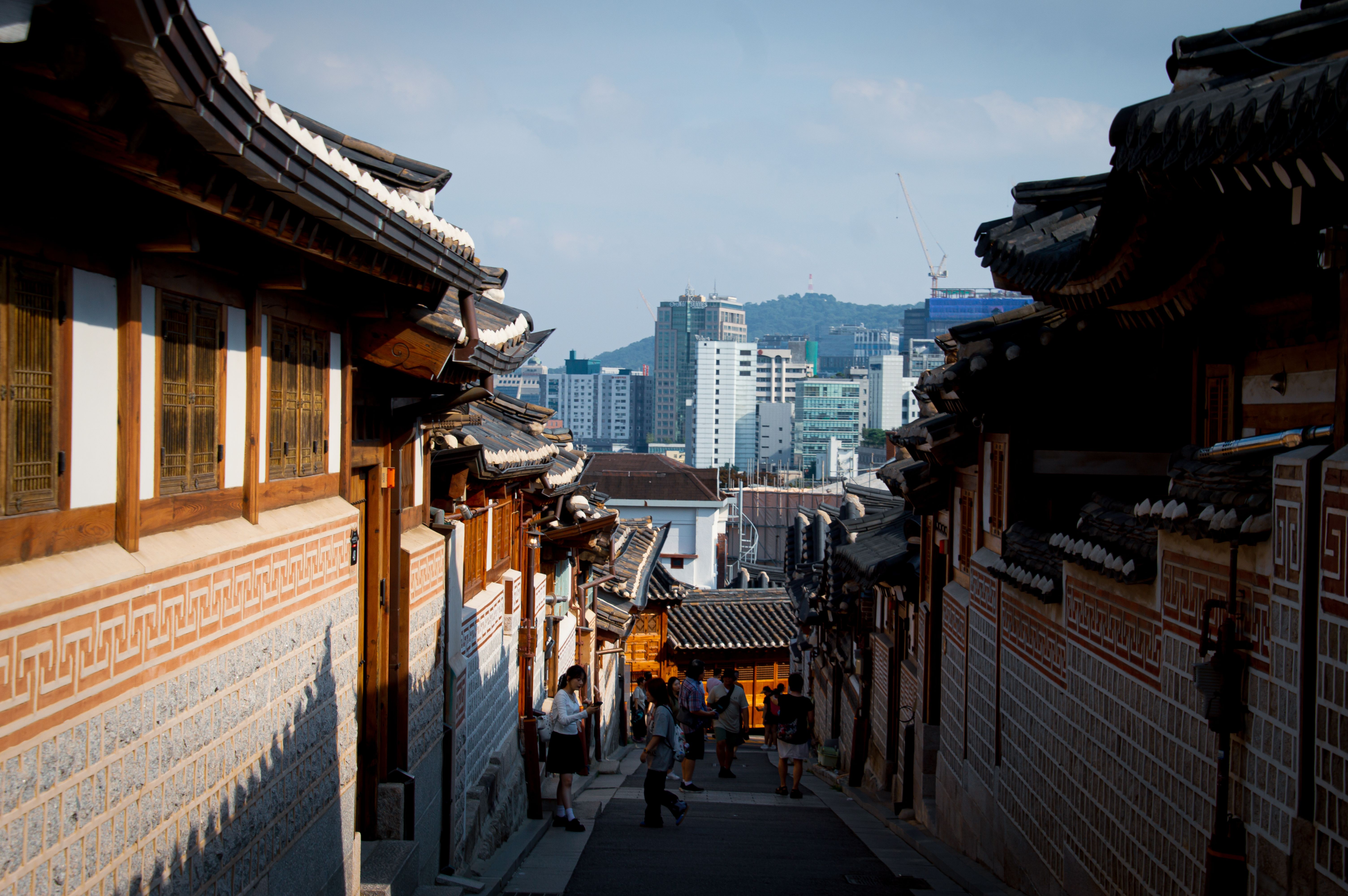 Traditional Bukchon Hanok Village in Seoul · Free Stock Photo