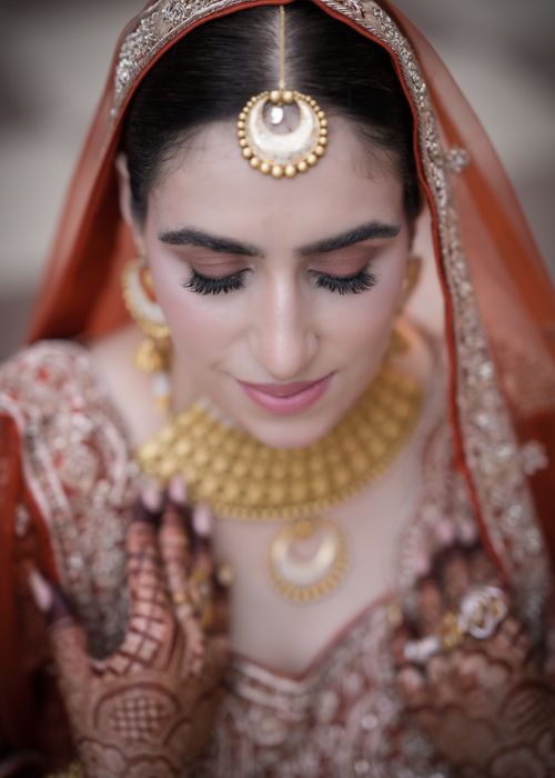 Bridal jewellery look by Designaari