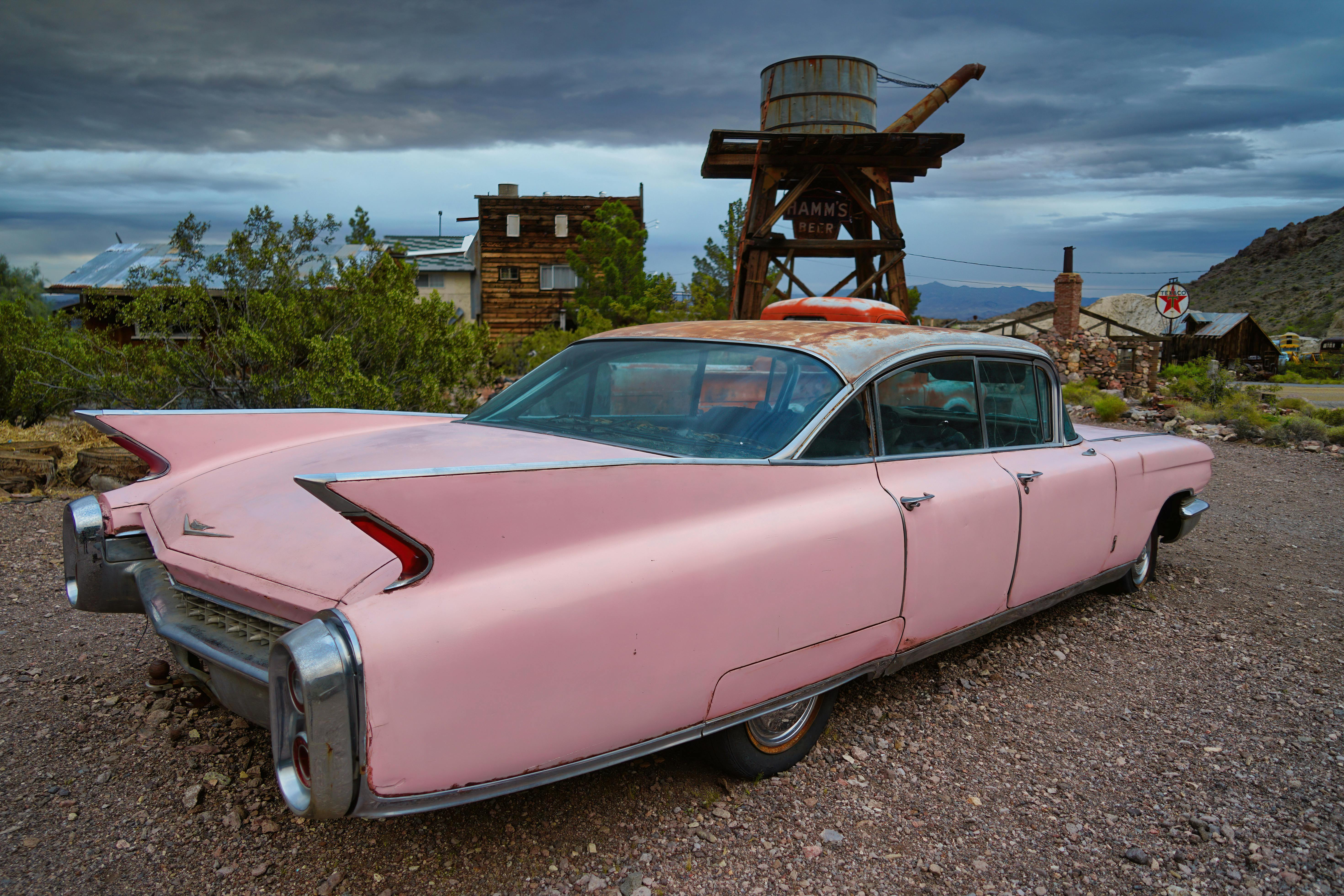classic pink coupe
