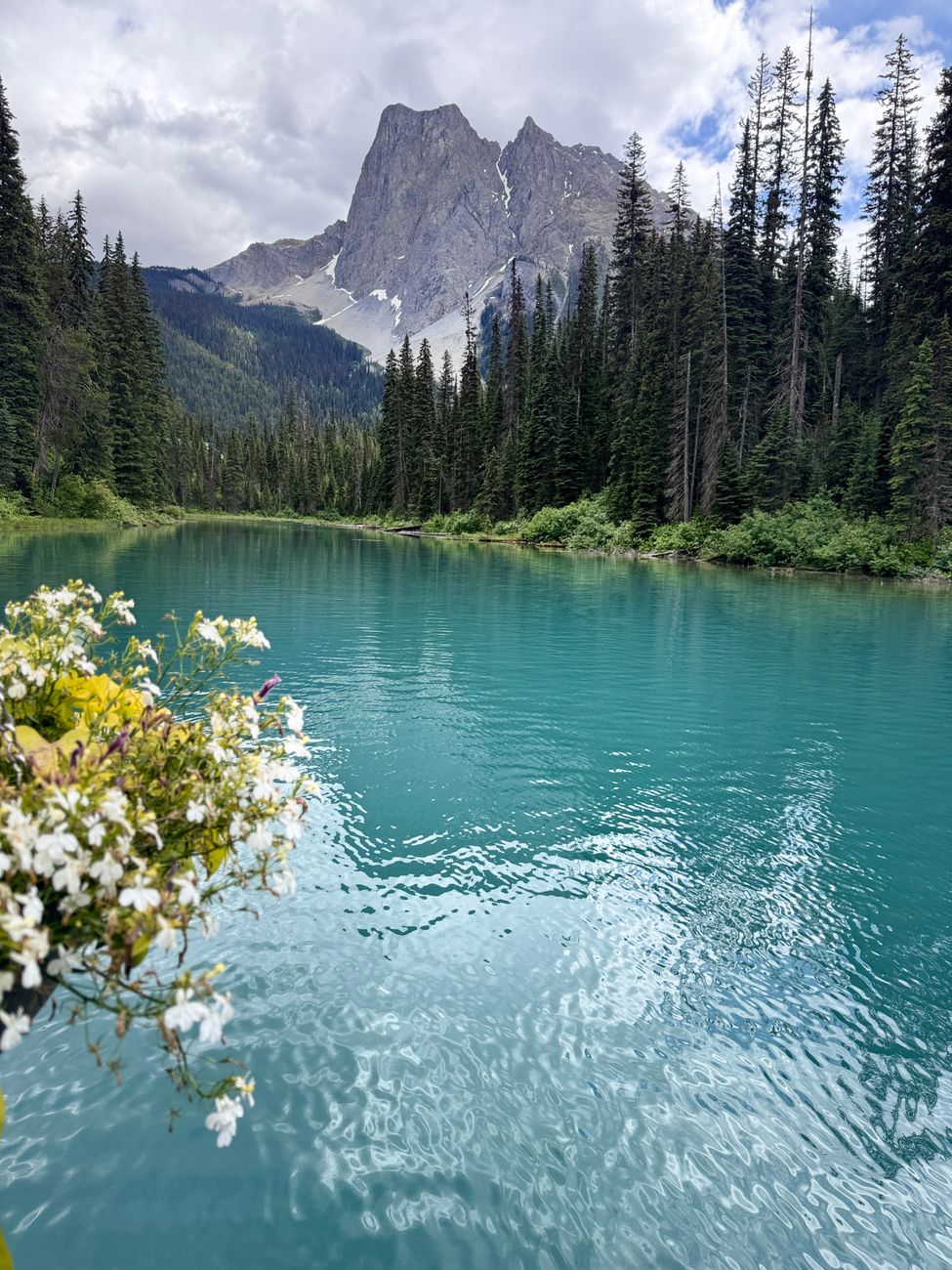 Emerald Lake scenic view