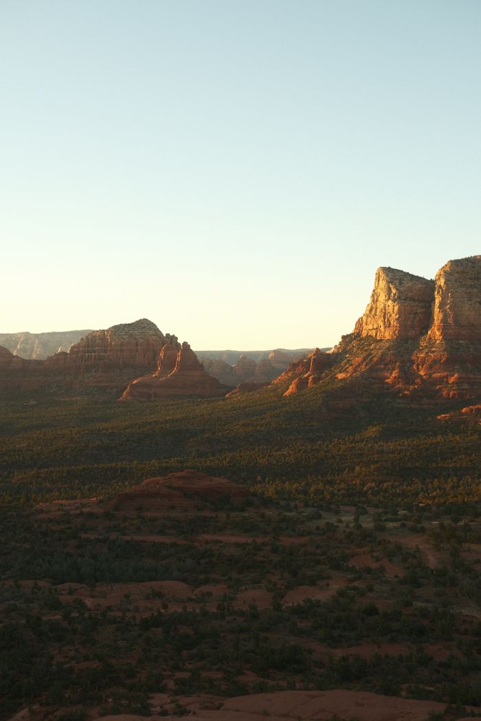 Canyon ridge at sunset by Mitch Oram on Pexels