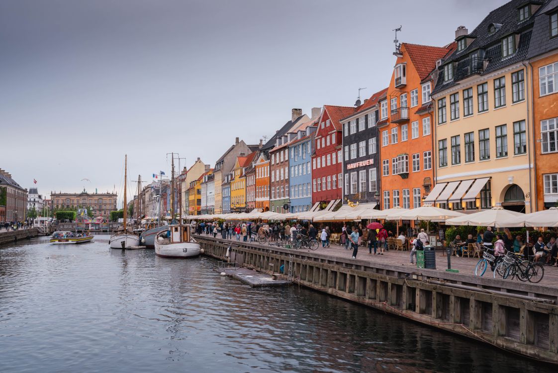 Colorful Waterfront Buildings In Nyhavn Copenhagen Free Stock Photo colorful-waterfront-buildings-in-nyhavn-copenhagen-free-stock-photo