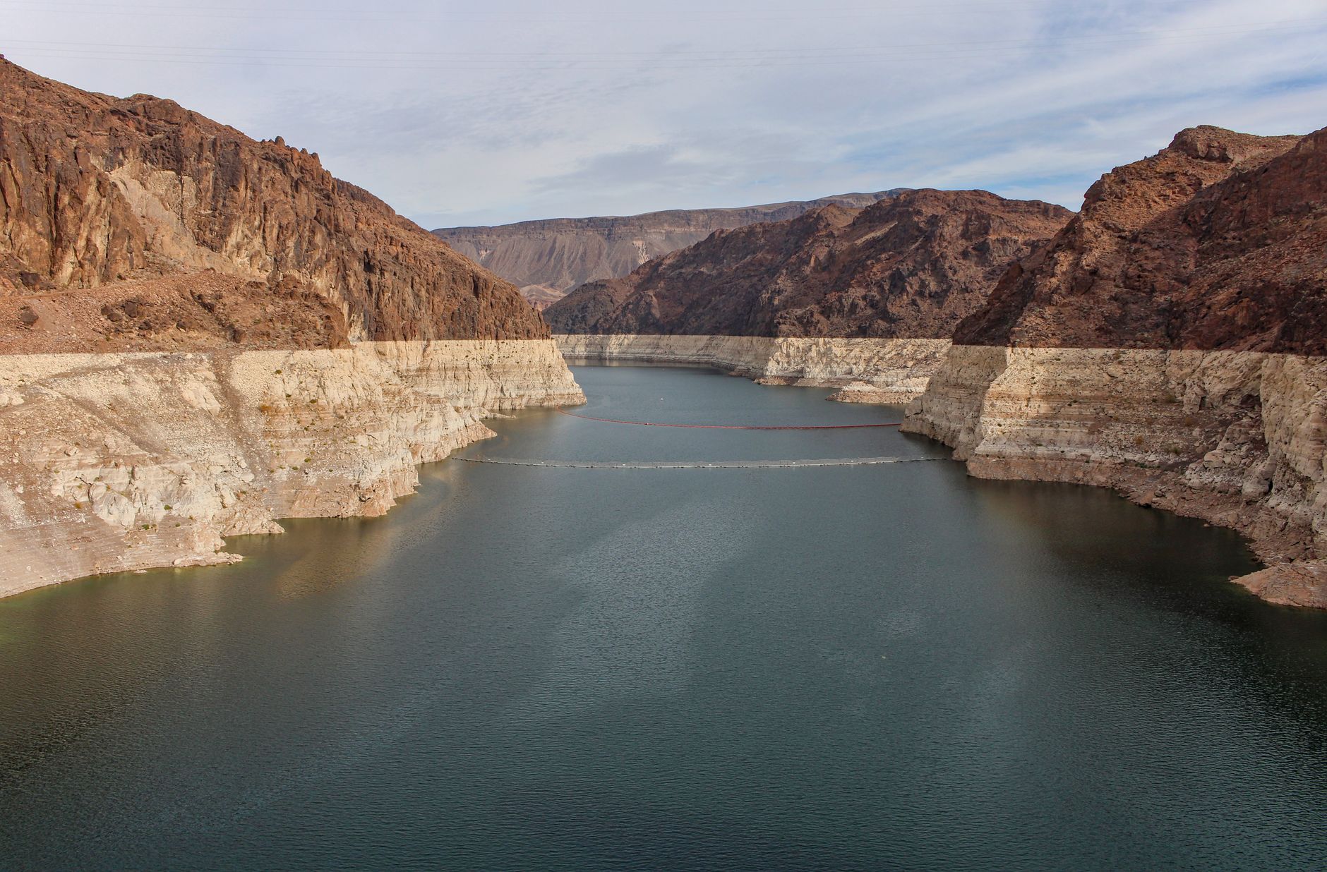 Kuraklık nedeniyle su seviyesi düşen Lake Mead Gölü