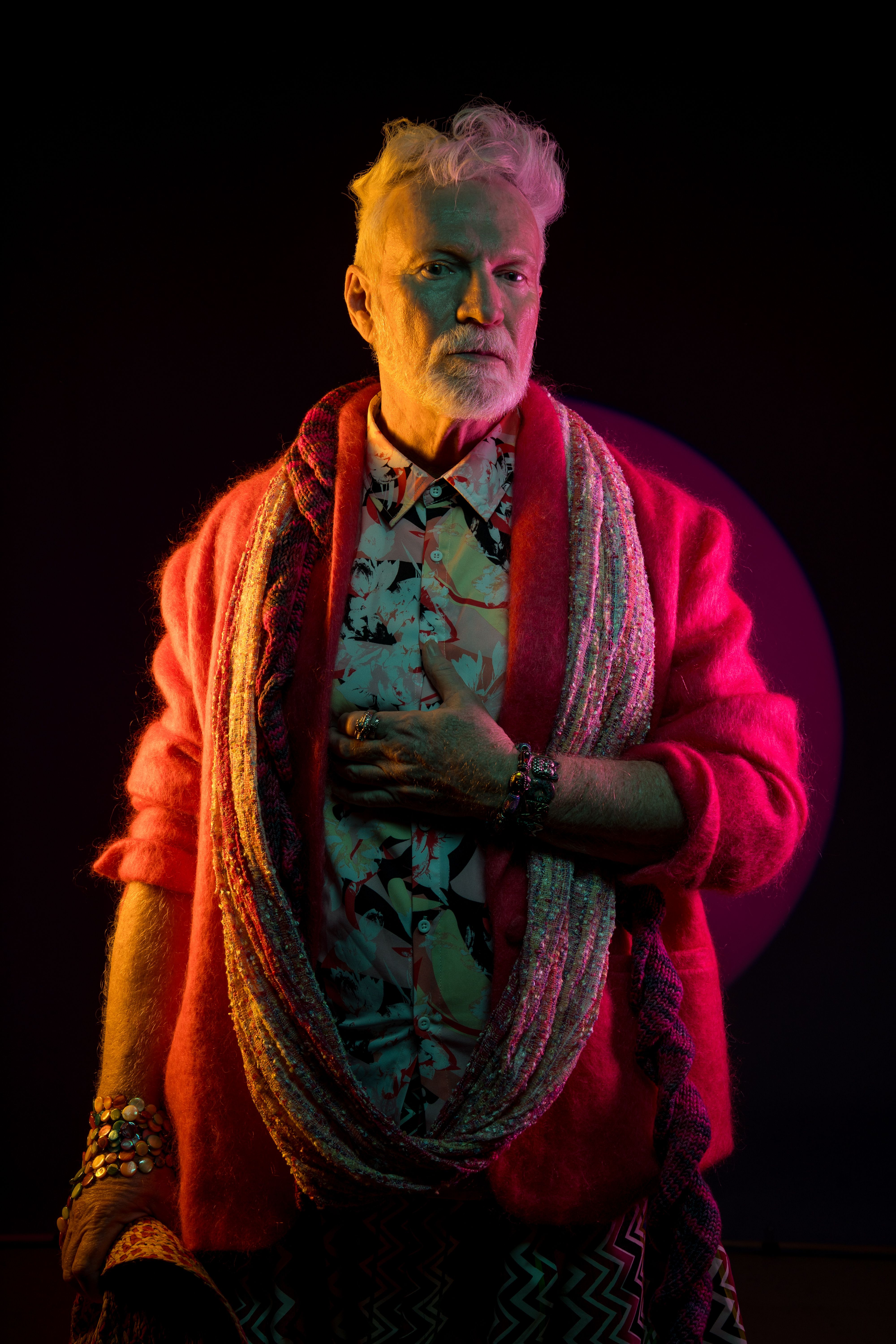 Stylish Portrait of an Elderly Man in Vibrant Attire · Free Stock Photo