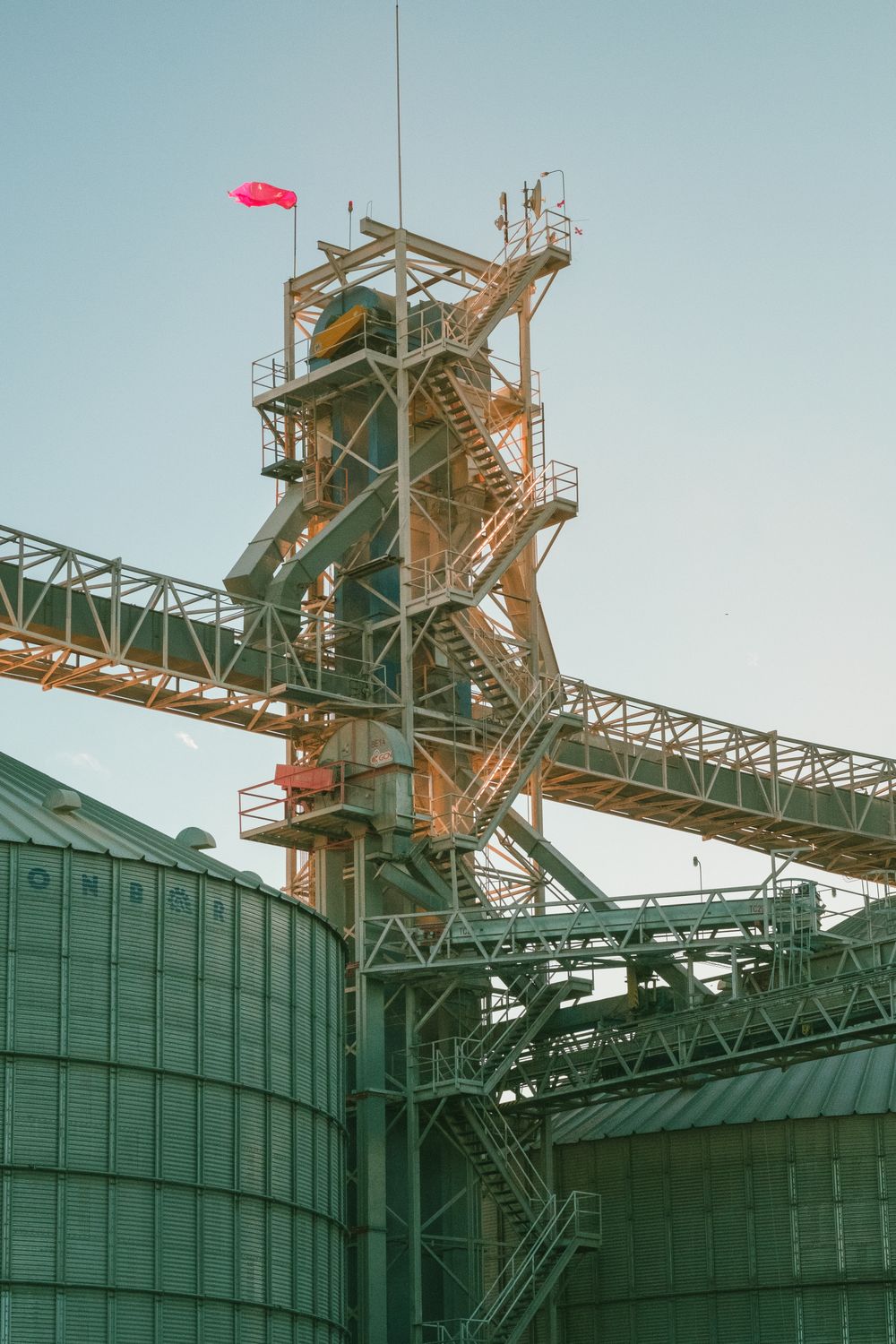 Industrial structural steel structure