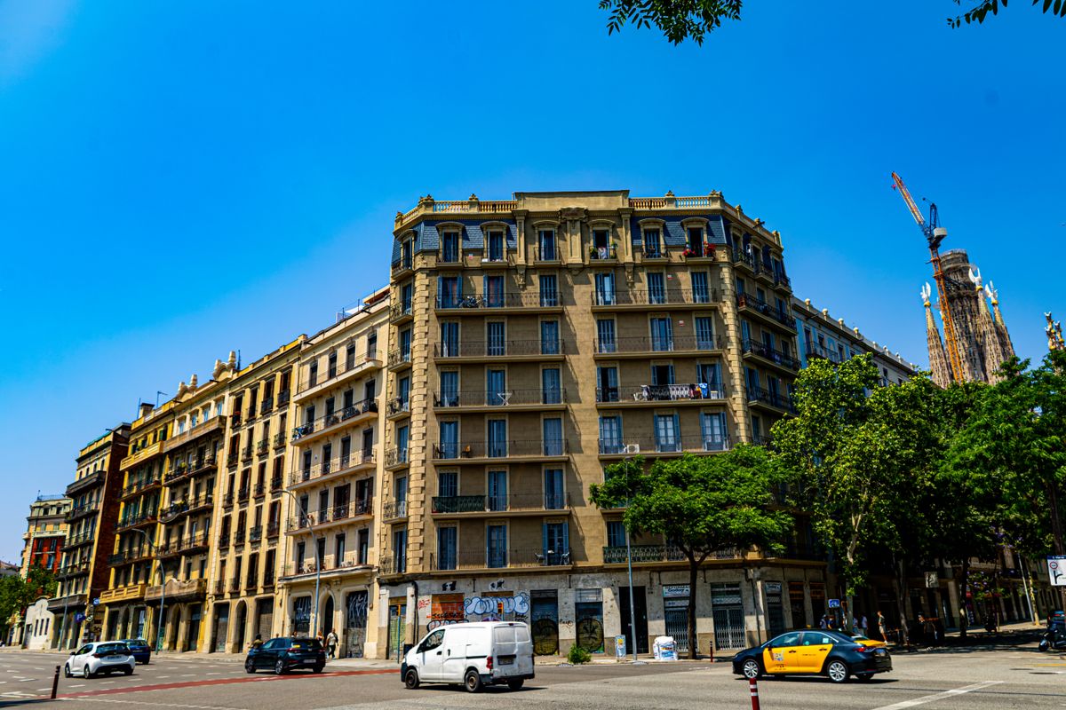 Edificios de viviendas en Barcelona