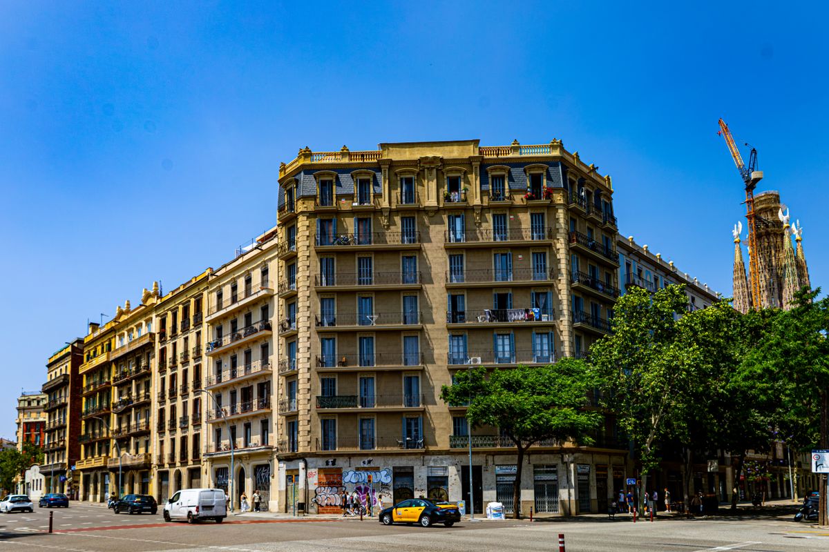 Edificios de viviendas en Barcelona