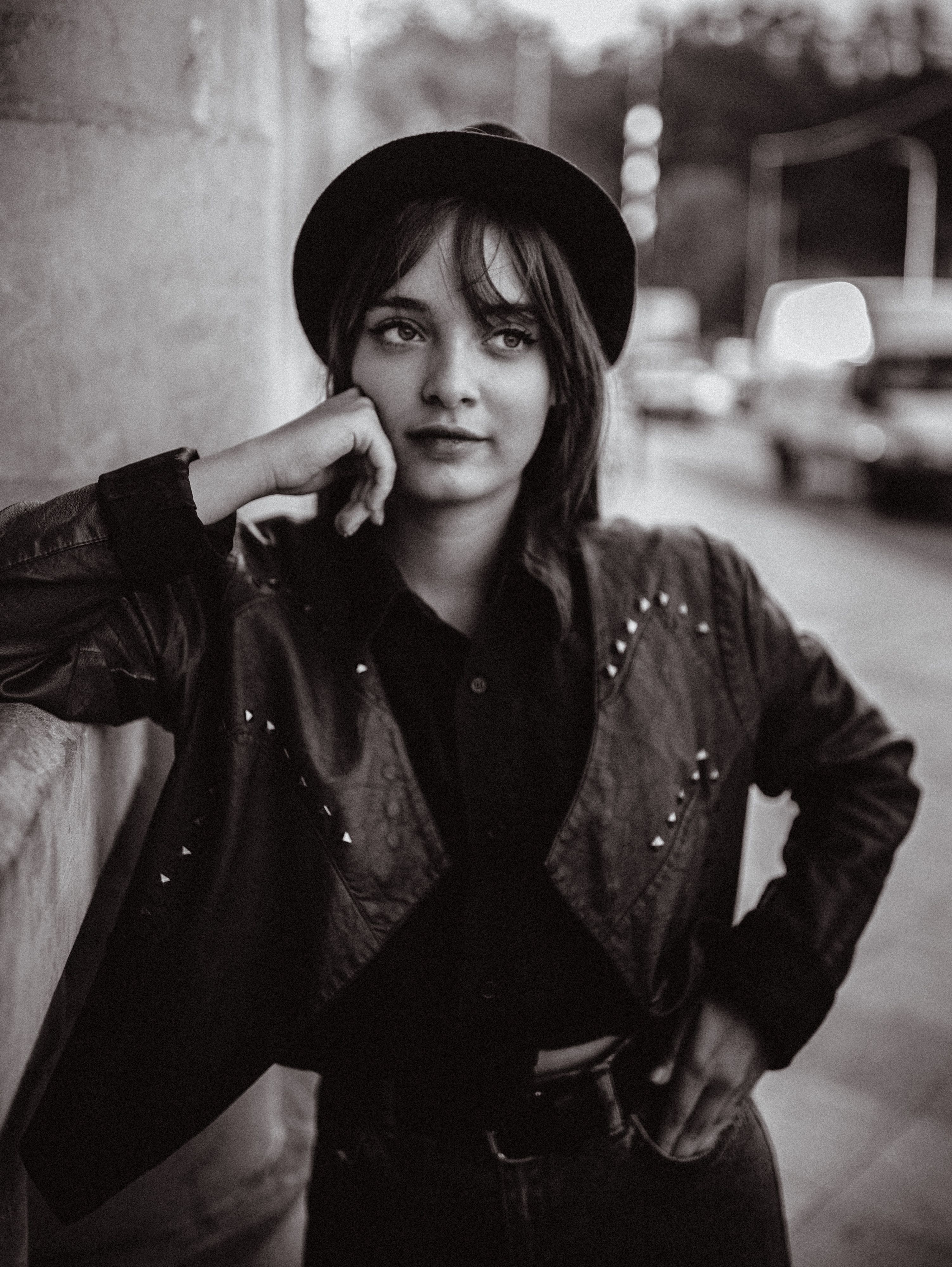 Stylish Portrait of Woman in Urban Setting · Free Stock Photo