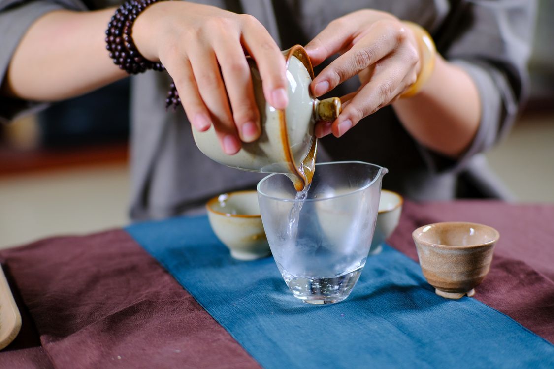 Tea Making Ritual Traditional Tea Ceremony Pouring Ritual · Free Stock Photo