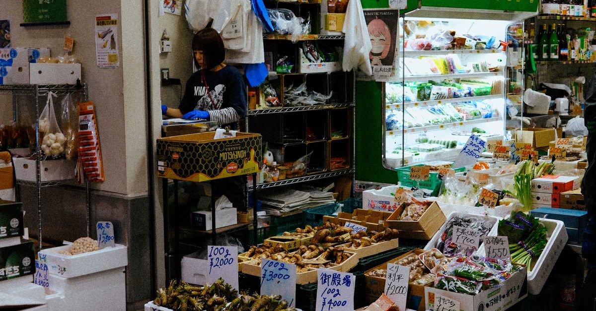 日本のローカルフードマーケット