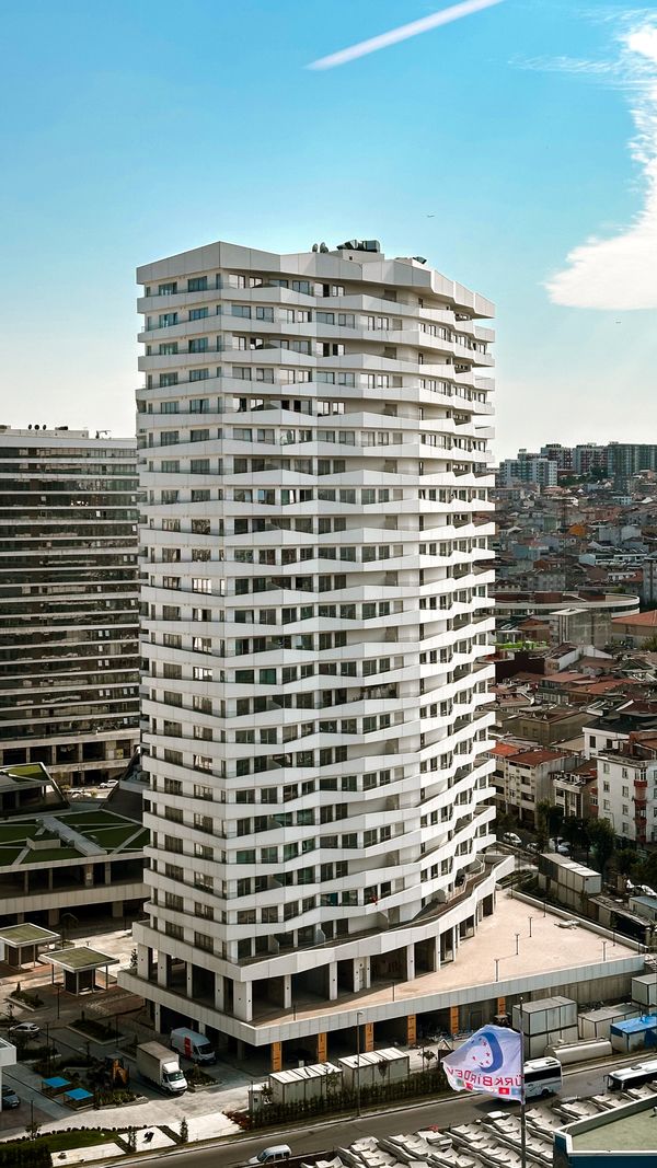 Aerial View of Modern High-Rise Buildings · Free Stock Photo