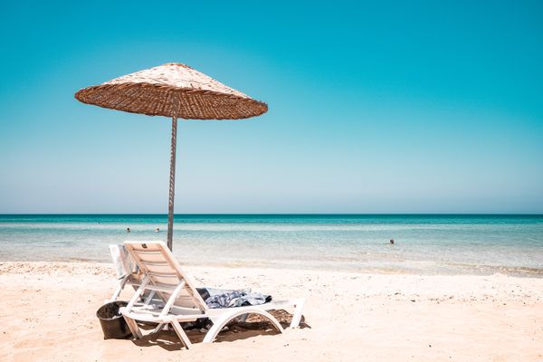 Martil Mediterranean beach Tetouan