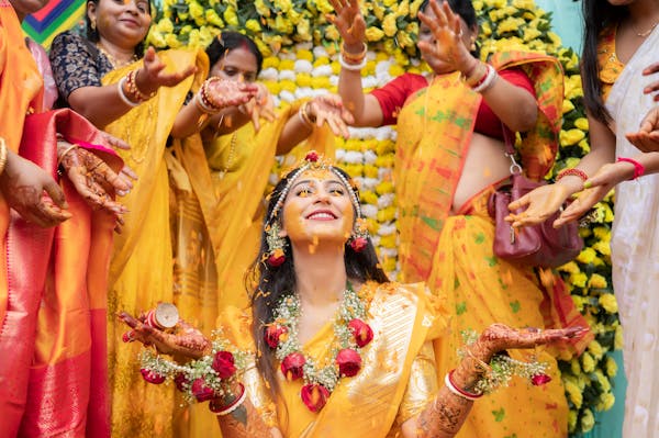 Haldi & Mehendi Setup