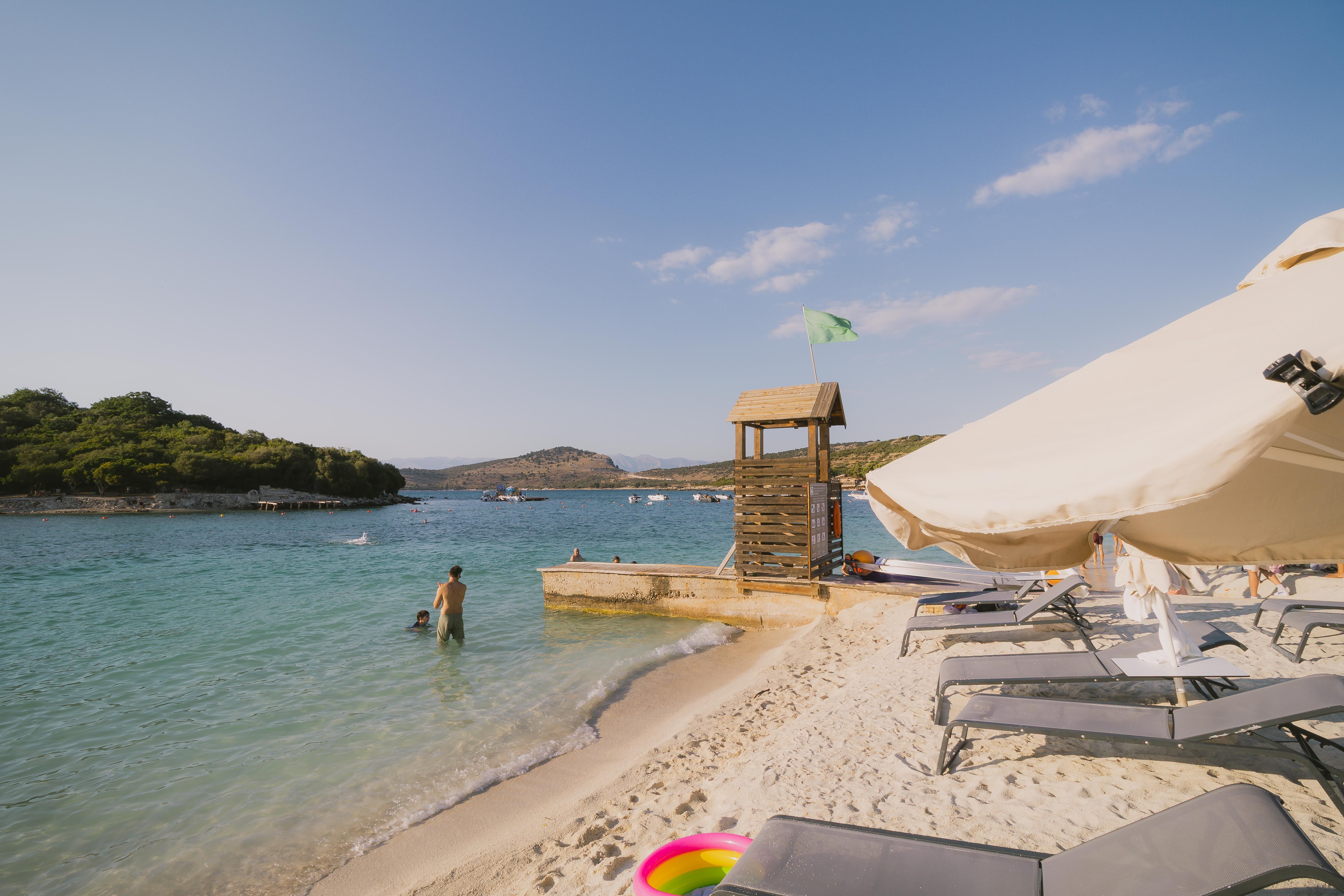 Landmarks in Ksamil