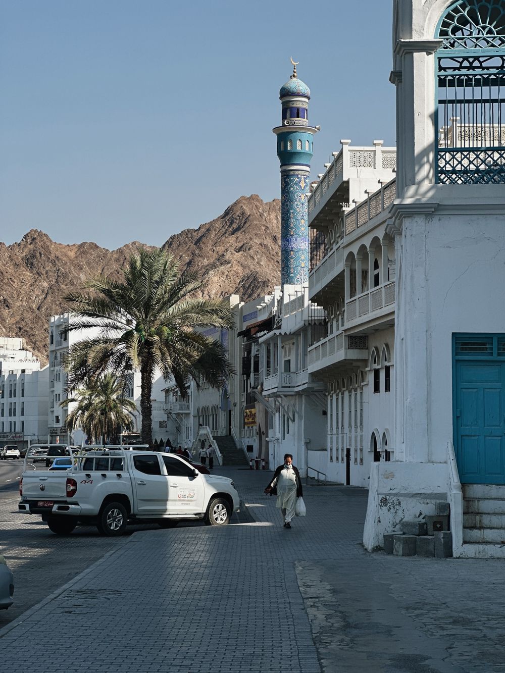 Traditional Mutrah street Muscat Oman