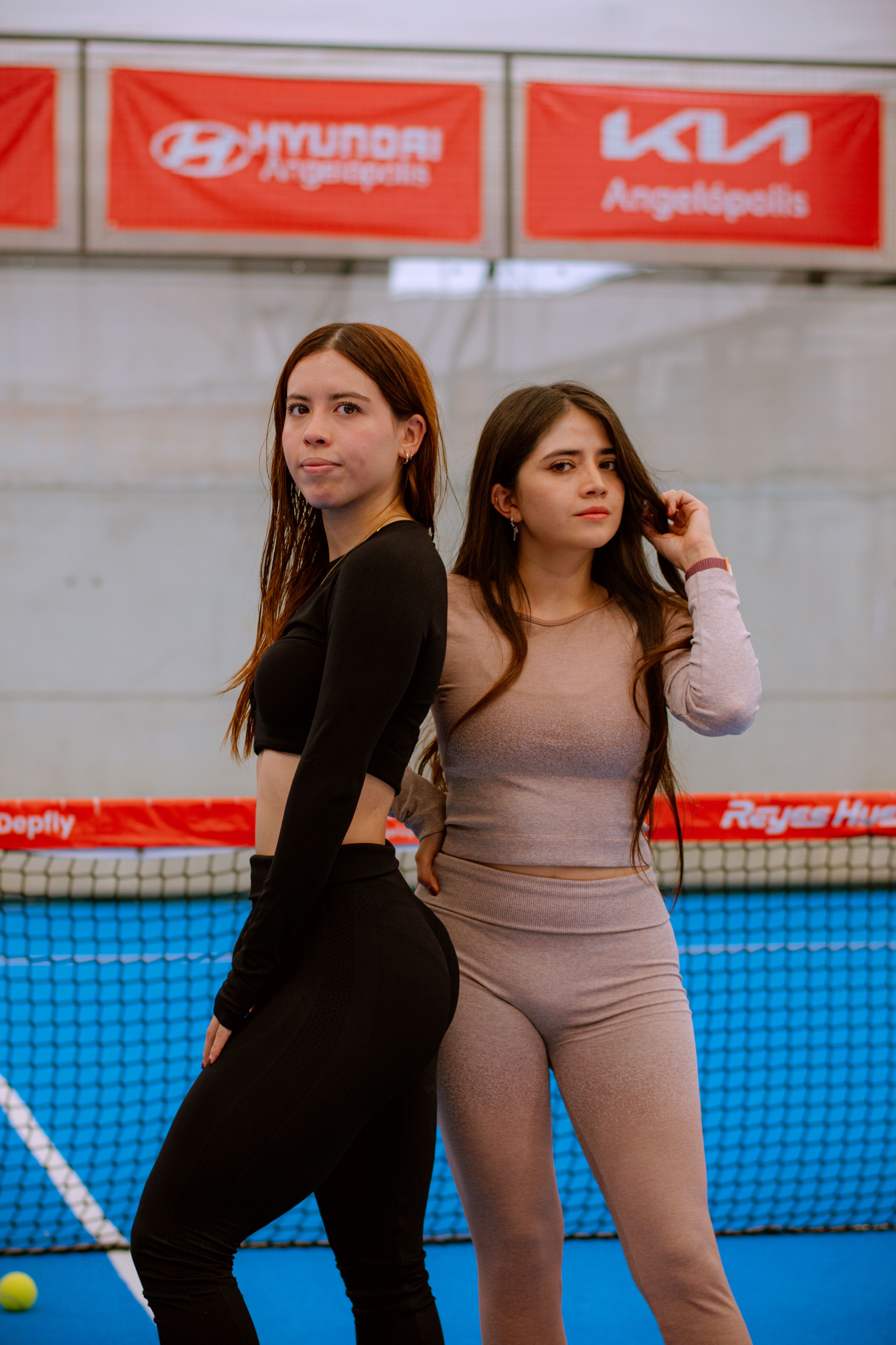 Emiliana Arango anima a Camila Osorio tras caer en el Abierto de Estados Unidos