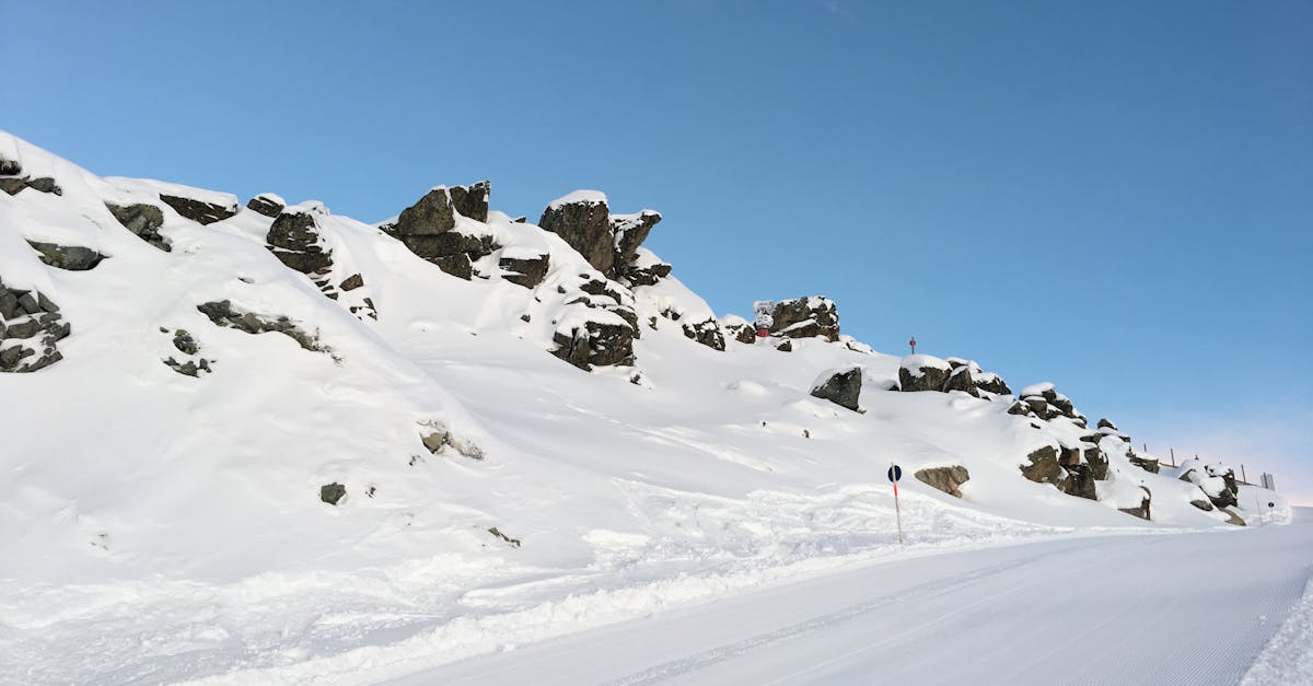 Free stock photo of snow capped mountain