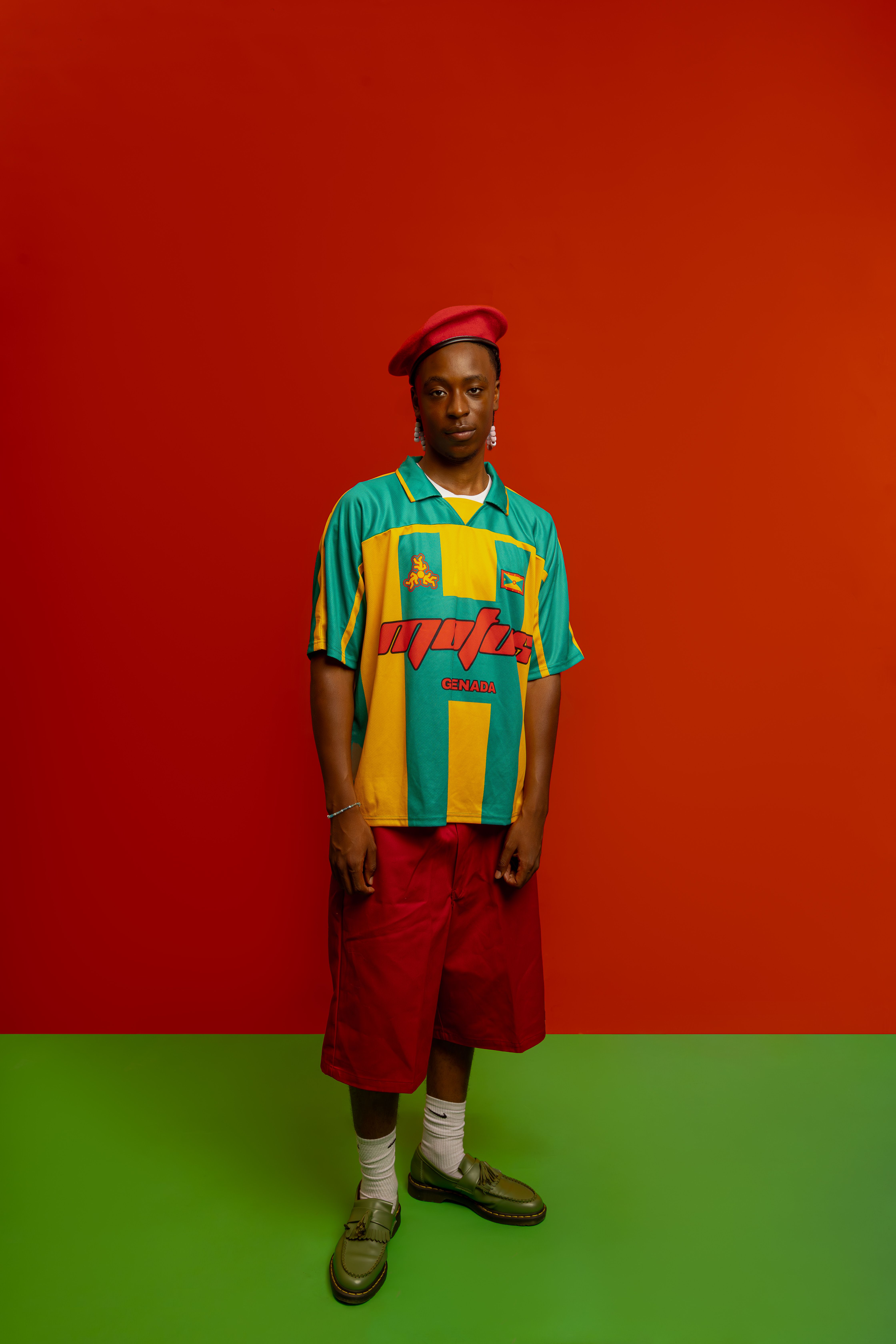 Stylish Portrait of Man in Colorful Outfit · Free Stock Photo