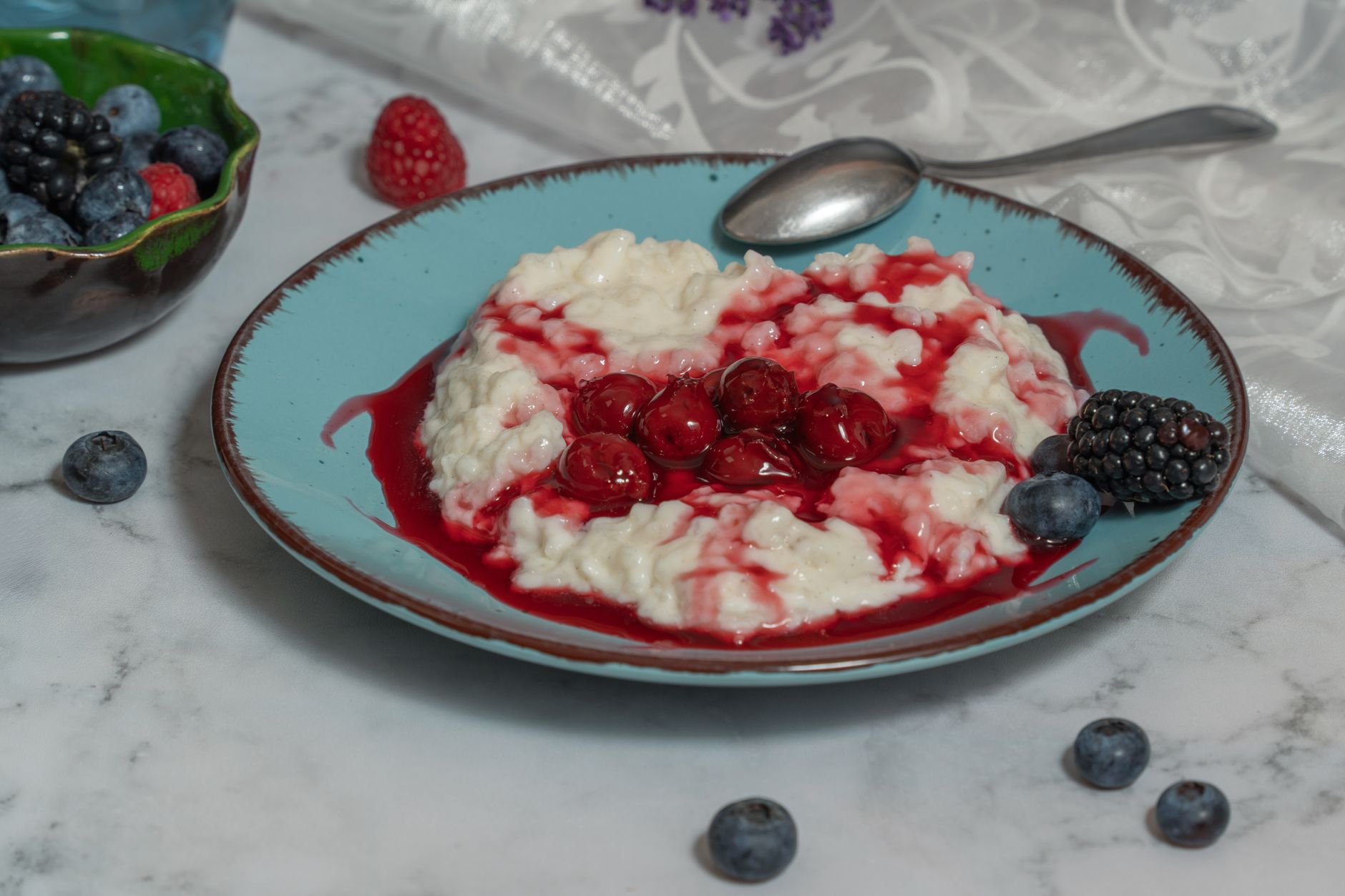 Milchreis mit Zimt und Zucker