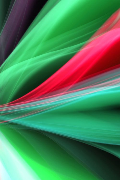 Free Dynamic abstract image featuring vivid green and red motion blur creating a sense of energy. Stock Photo