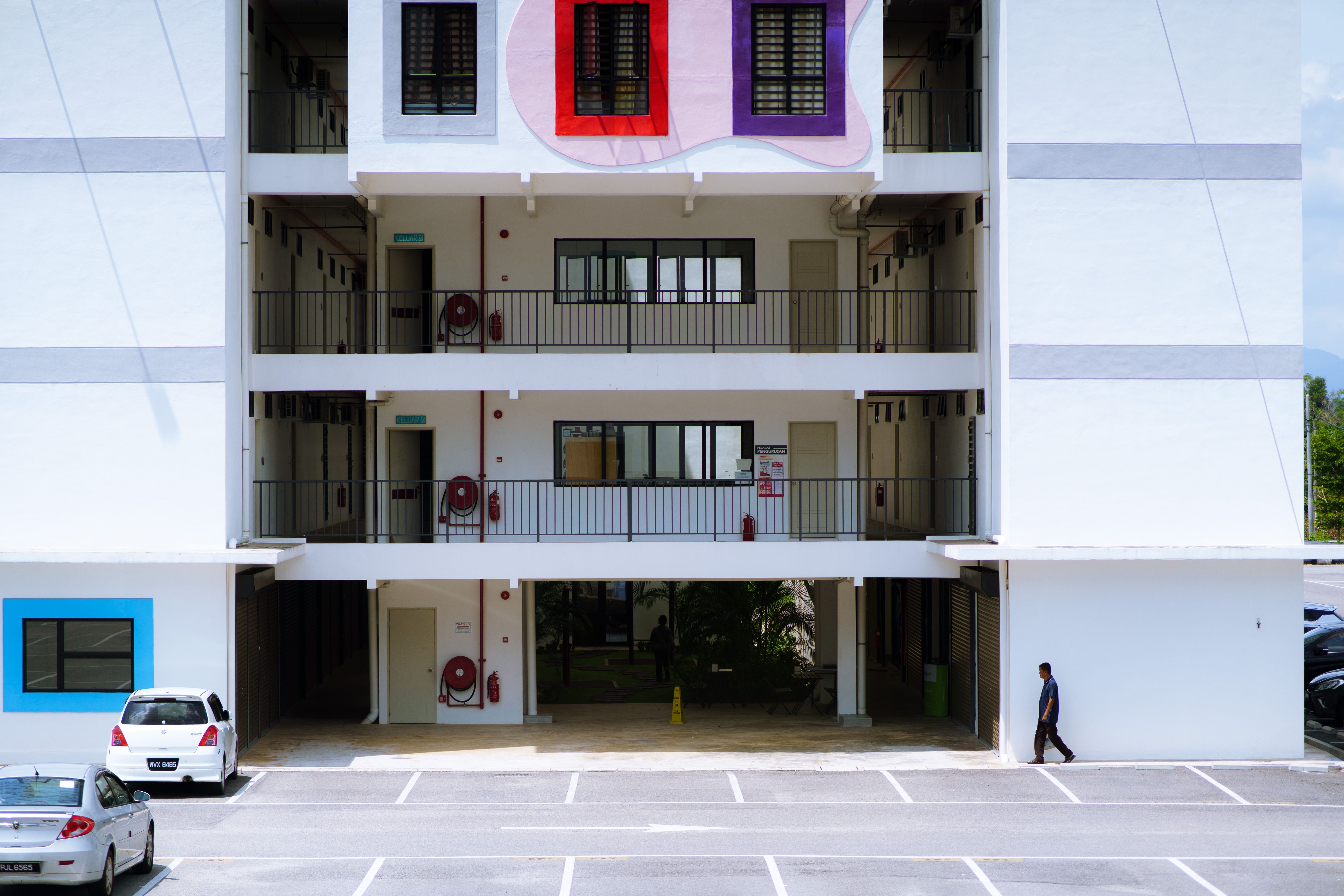 Modern apartment safety features
