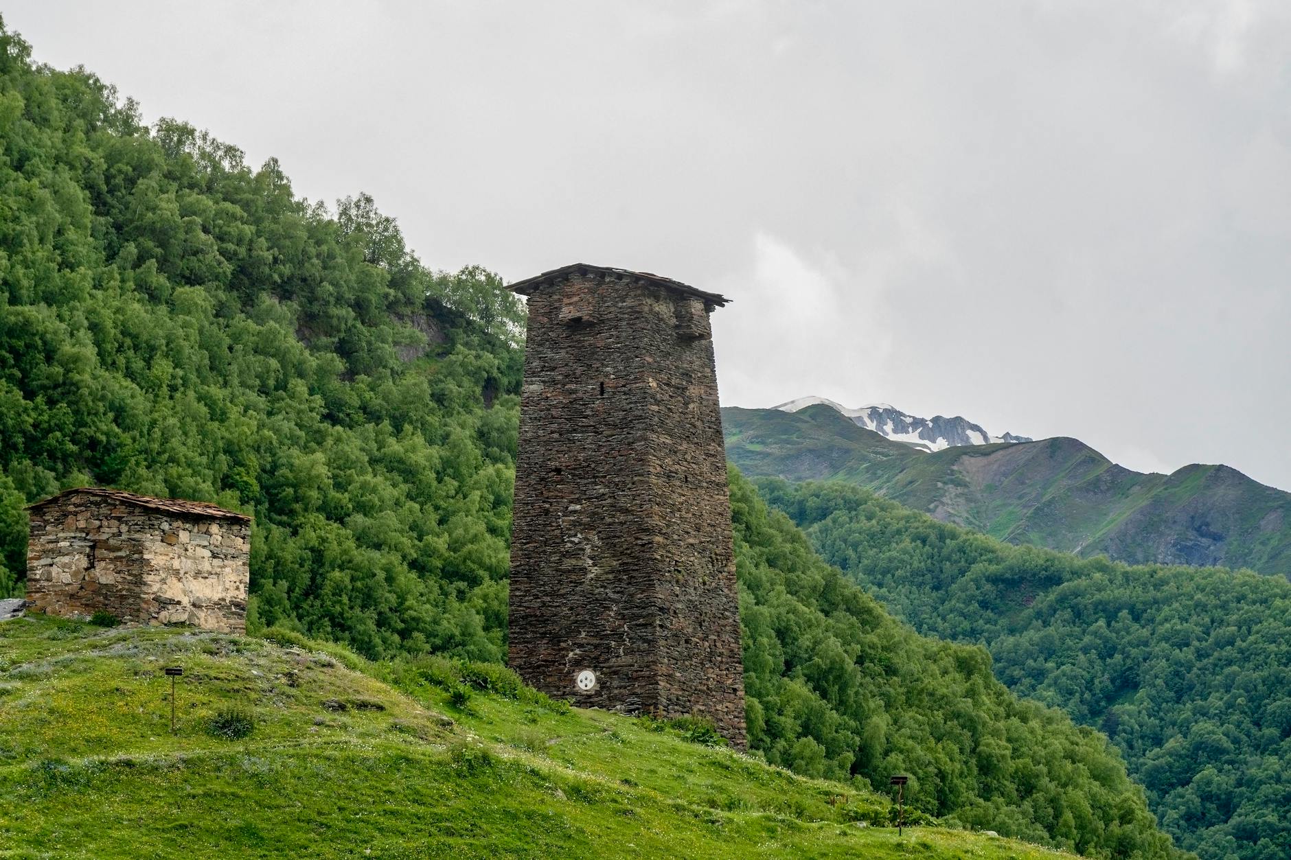 Popular sights in Mestia Landmarks in Mestia