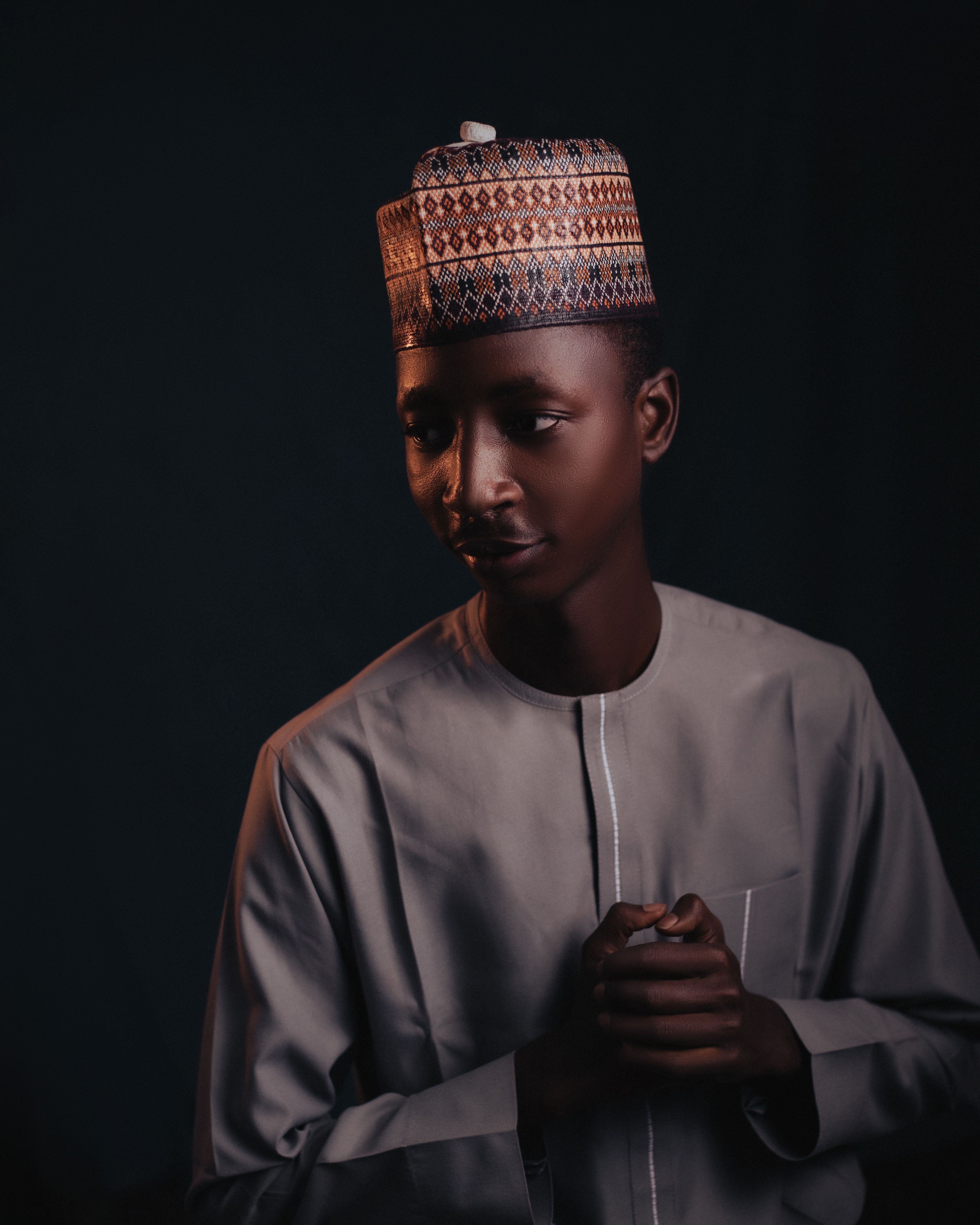 Portrait of Man in Traditional African Attire · Free Stock Photo