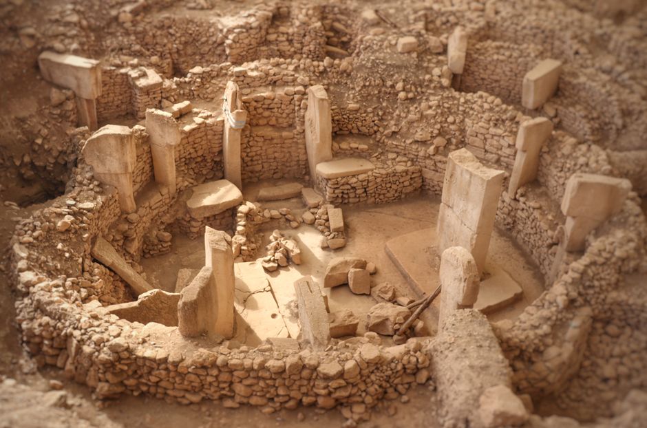 Explore the ancient ruins of Göbekli Tepe, a prehistoric archaeological site in Turkey.