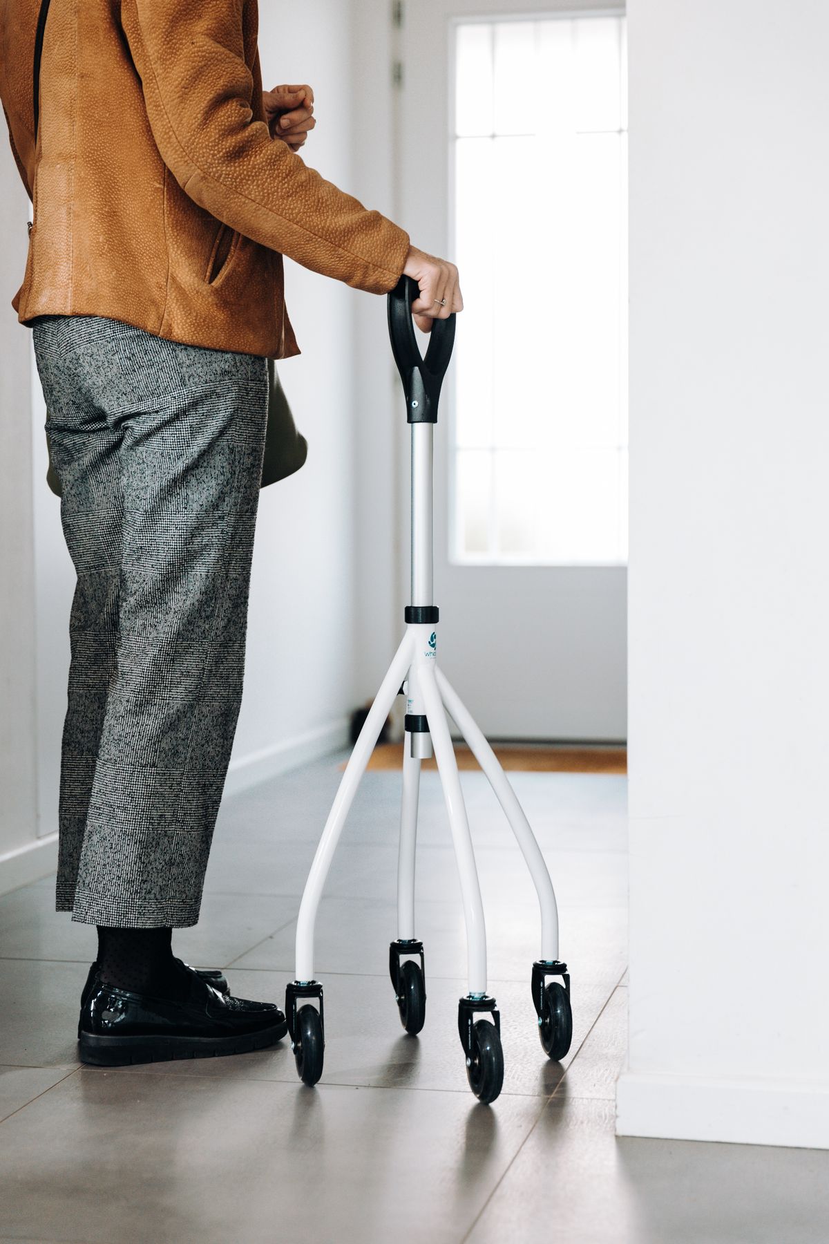 Rollator used indoors during recovery