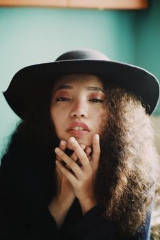 Woman Wearing Hat