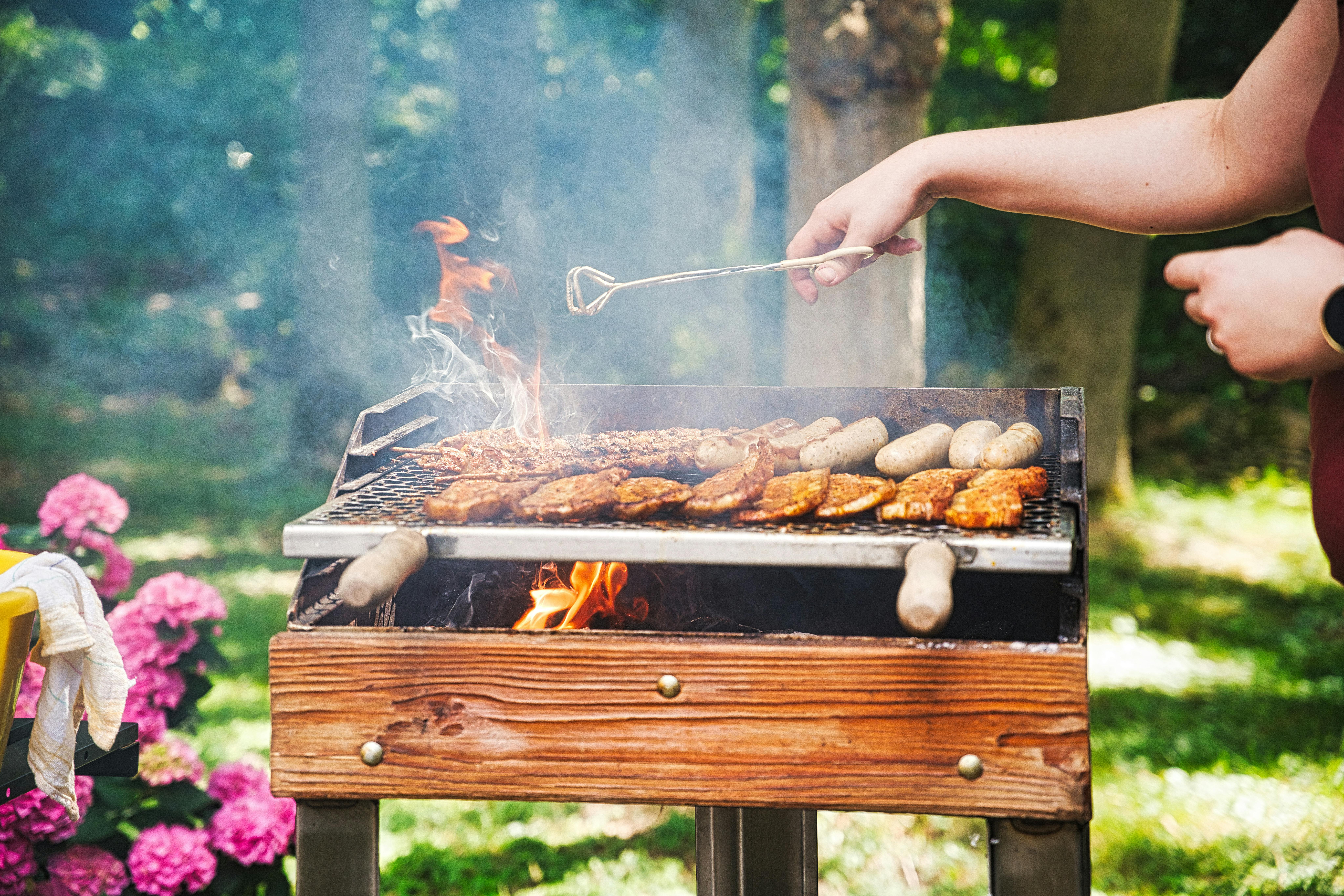 Illustration — barbecue légumes