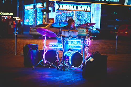 Foto d'estoc gratuïta de bateria, carrer, ciutat