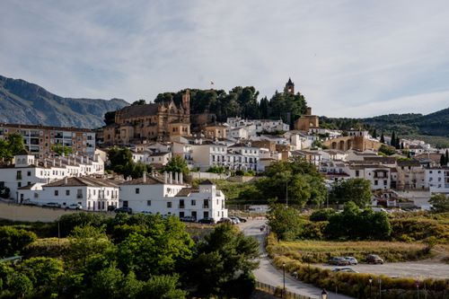 Free Capture of the picturesque historic town of Antequera in Andalusia, Spain, with charming architecture. Stock Photo