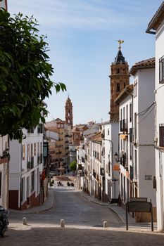 Explore the charming architecture and cobblestone streets of Antequera, Andalusia.